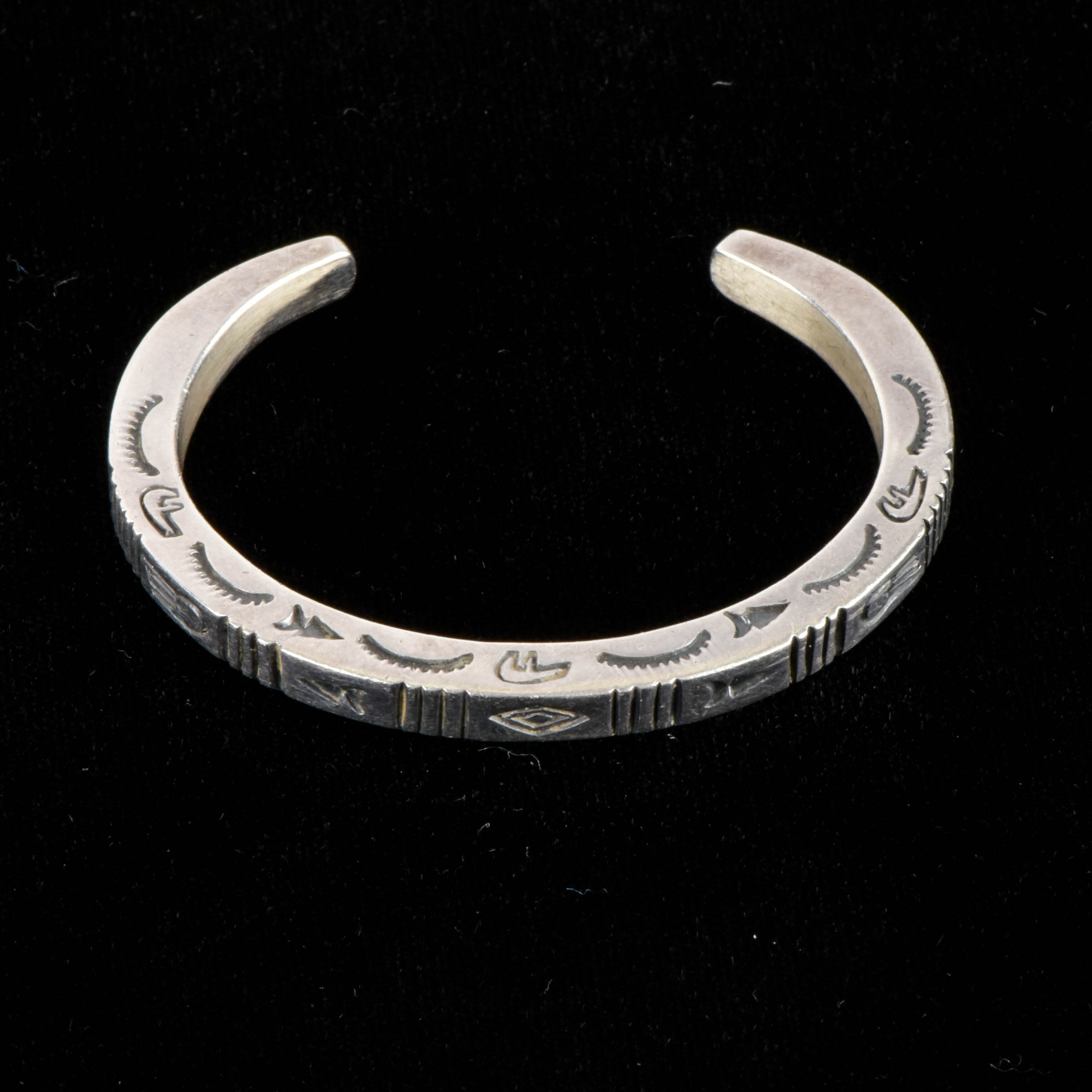 Sterling Silver Navajo Styled Cuff Bracelet