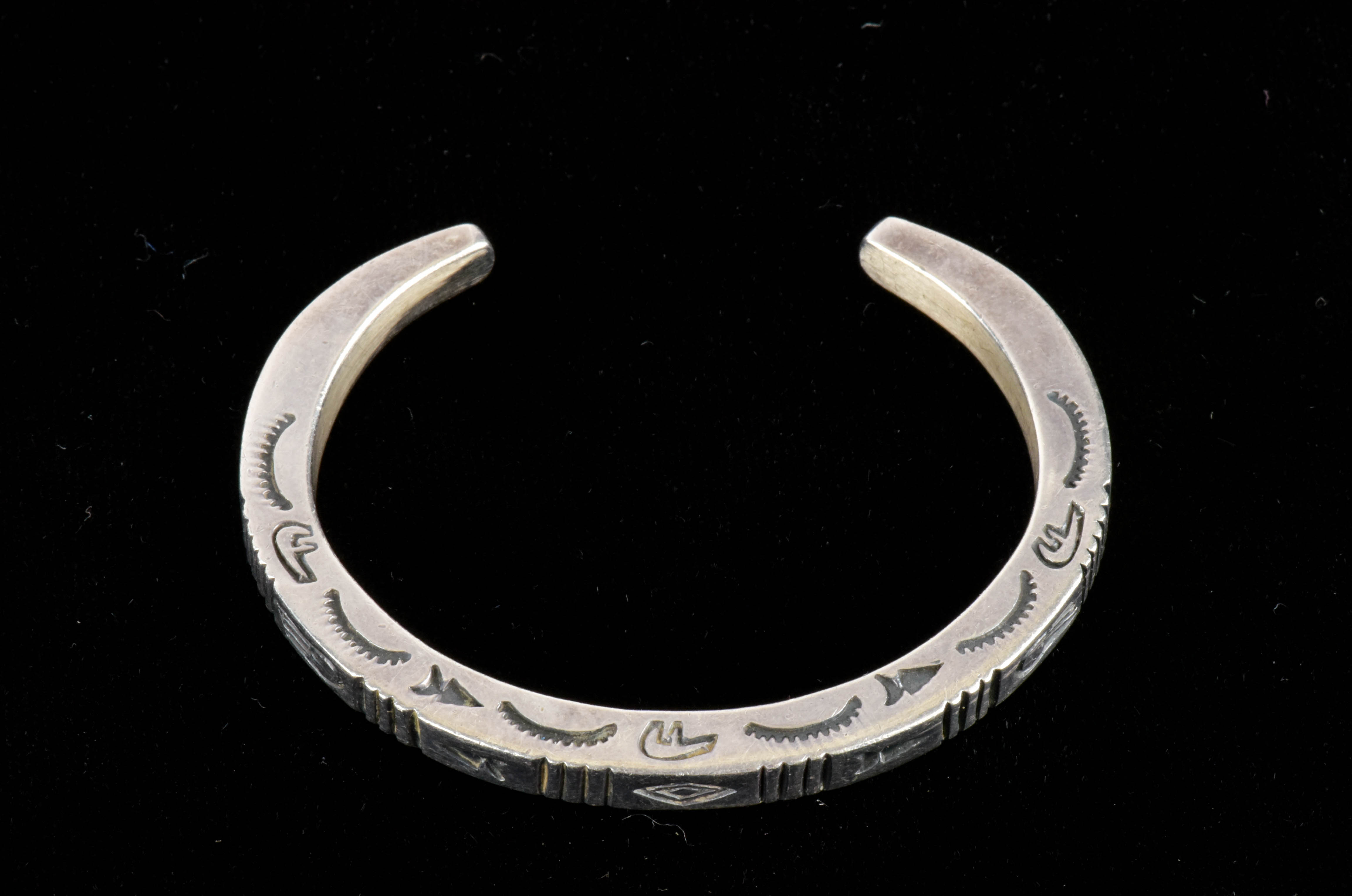 Sterling Silver Navajo Styled Cuff Bracelet