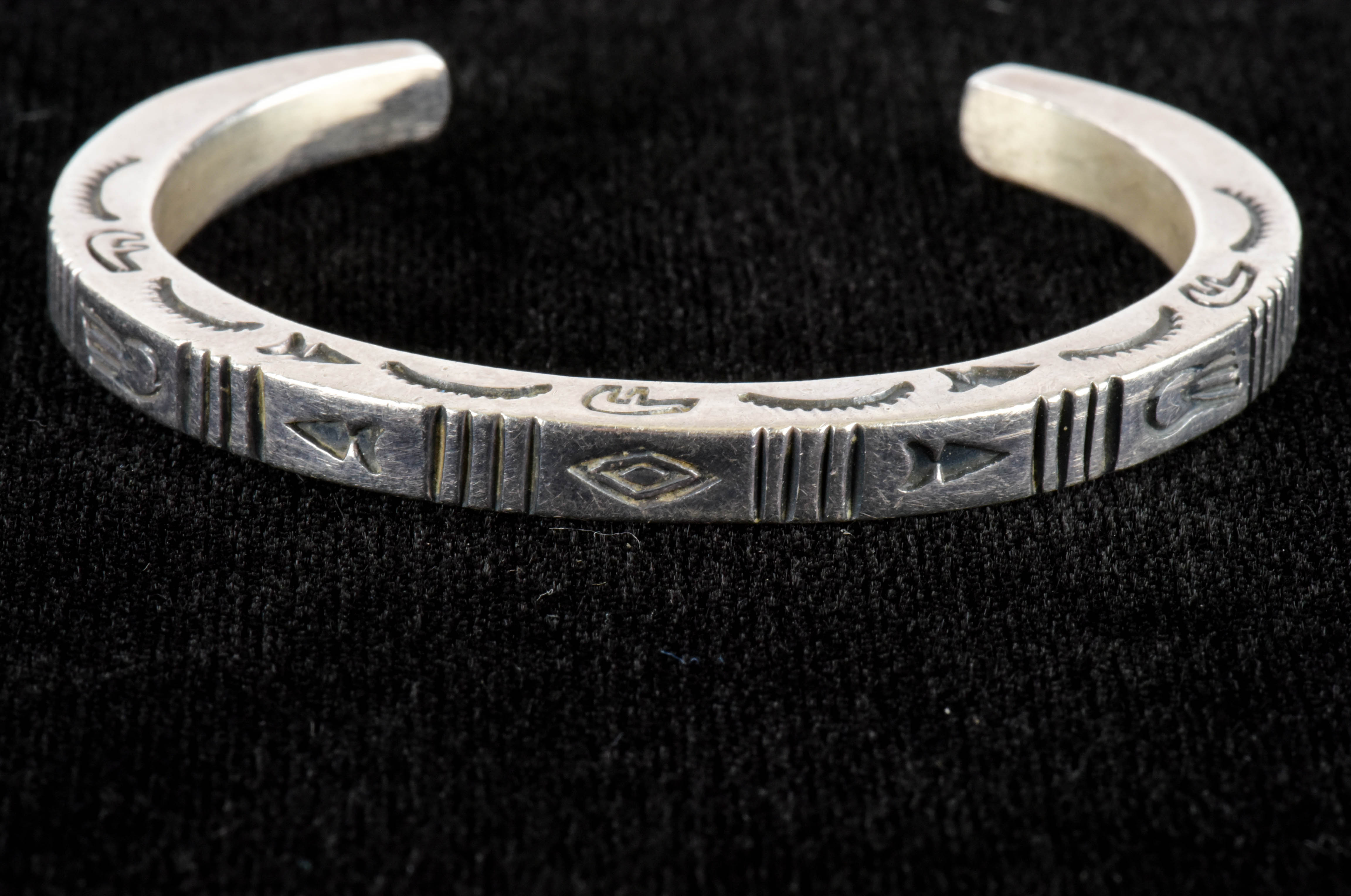 Sterling Silver Navajo Styled Cuff Bracelet
