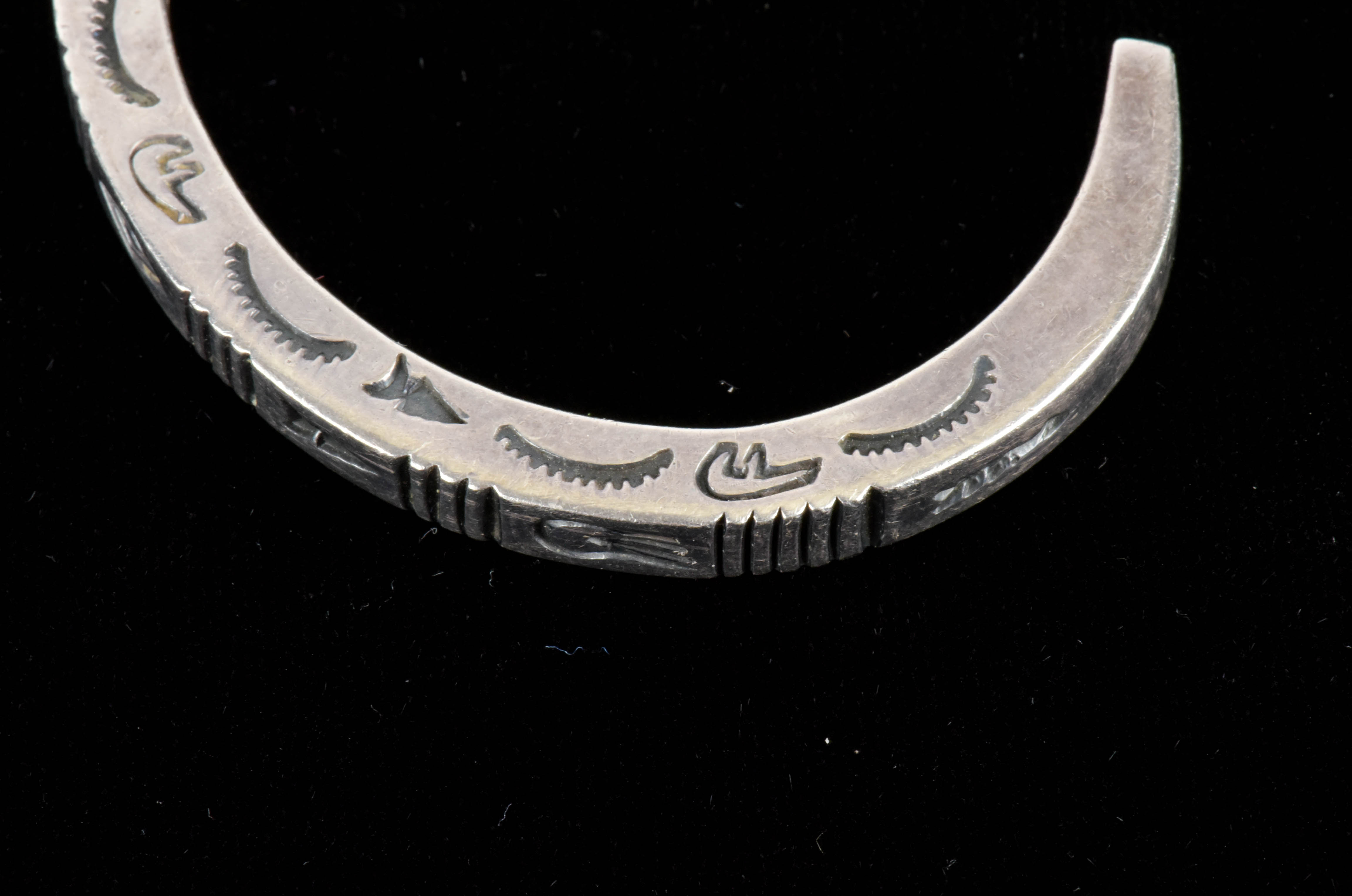Sterling Silver Navajo Styled Cuff Bracelet