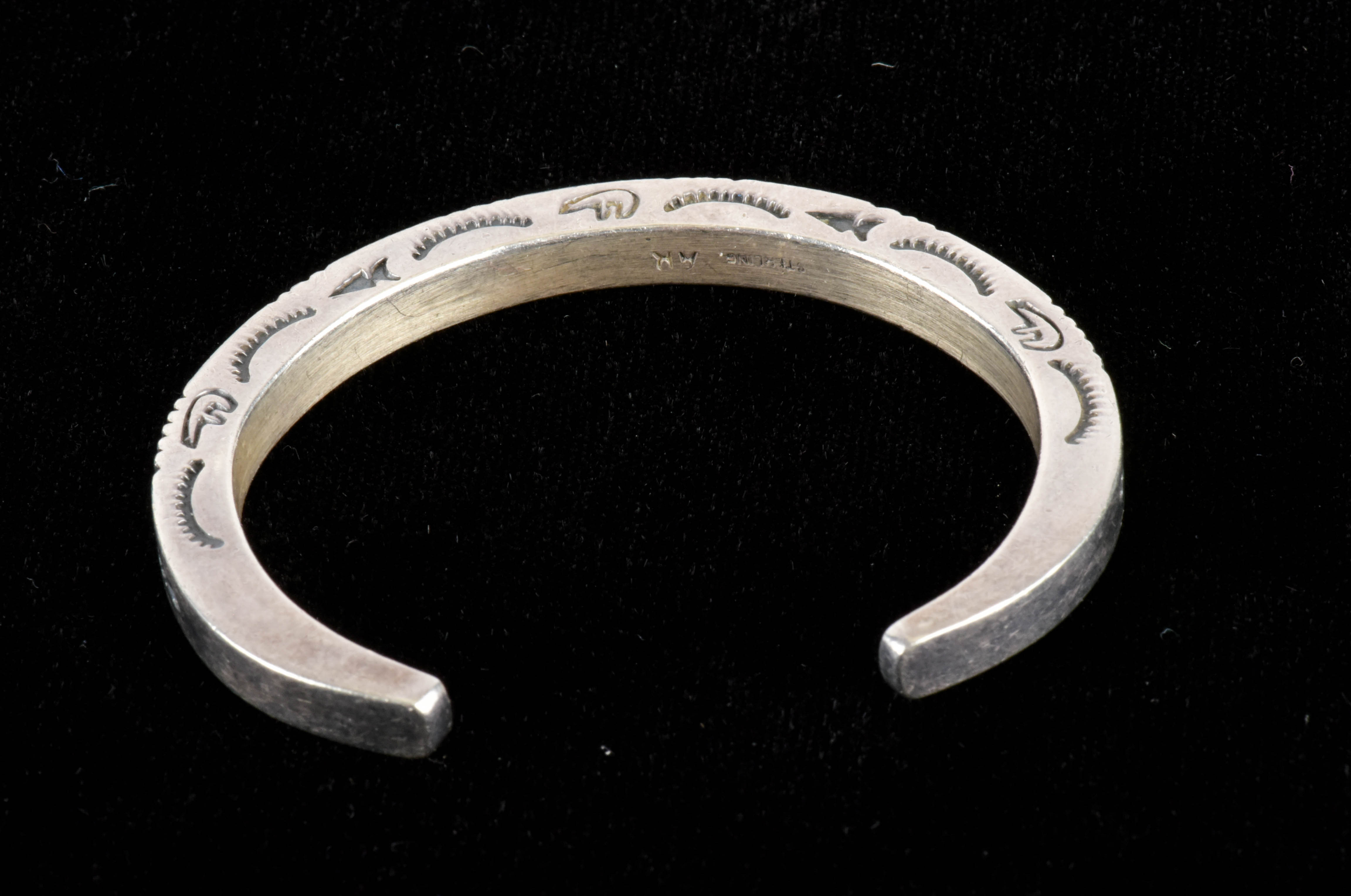 Sterling Silver Navajo Styled Cuff Bracelet