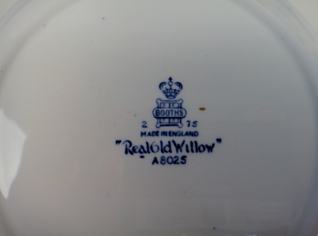 Booths Real Old Willow China