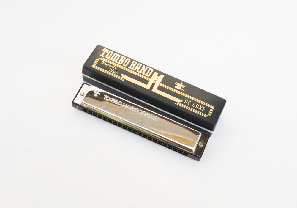 Dragon Fly Brand Tombo Band Deluxe Harmonica