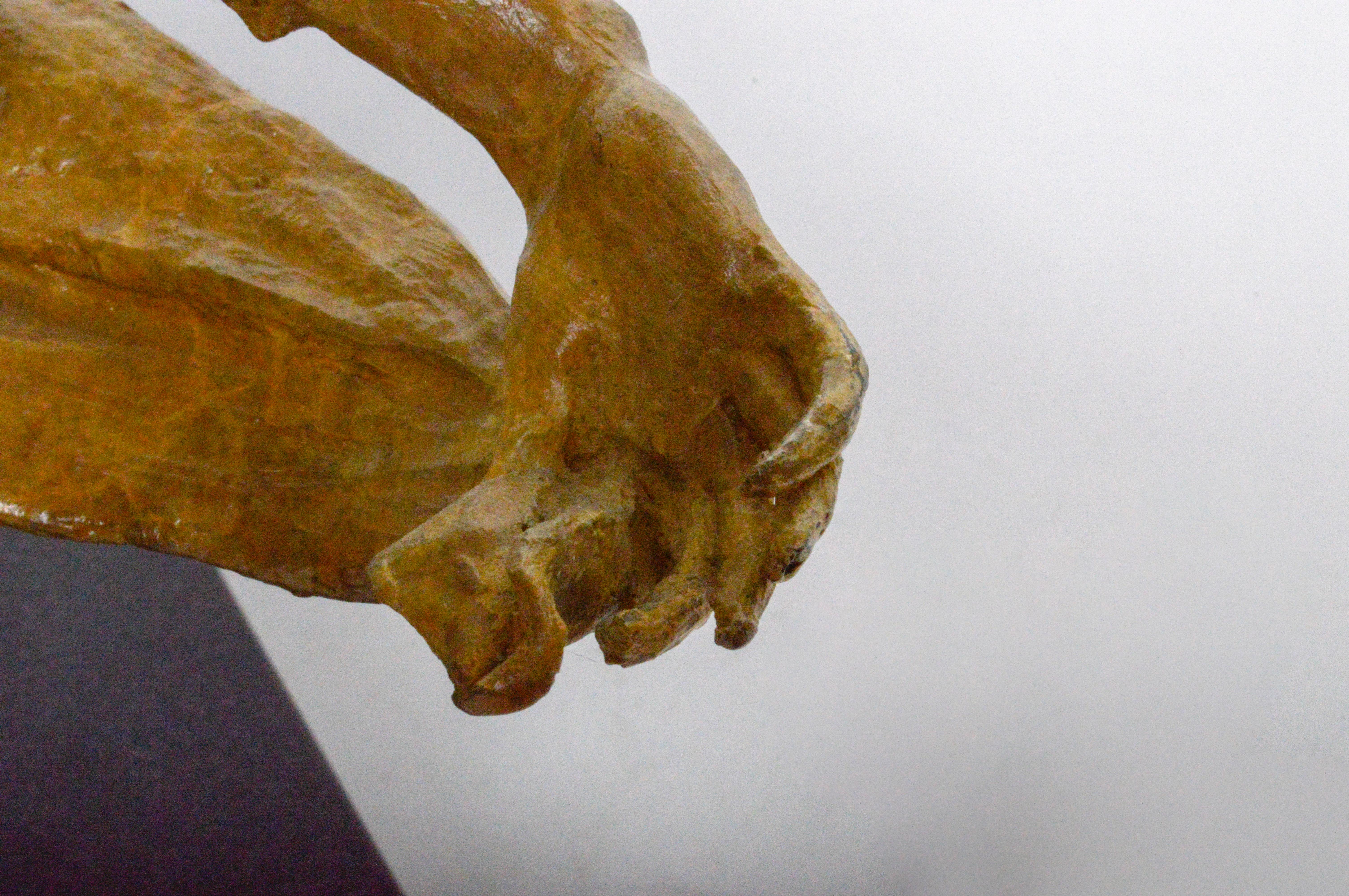 Tuan Nguyen Bronze Sculpture "Rendezvous Heroic"