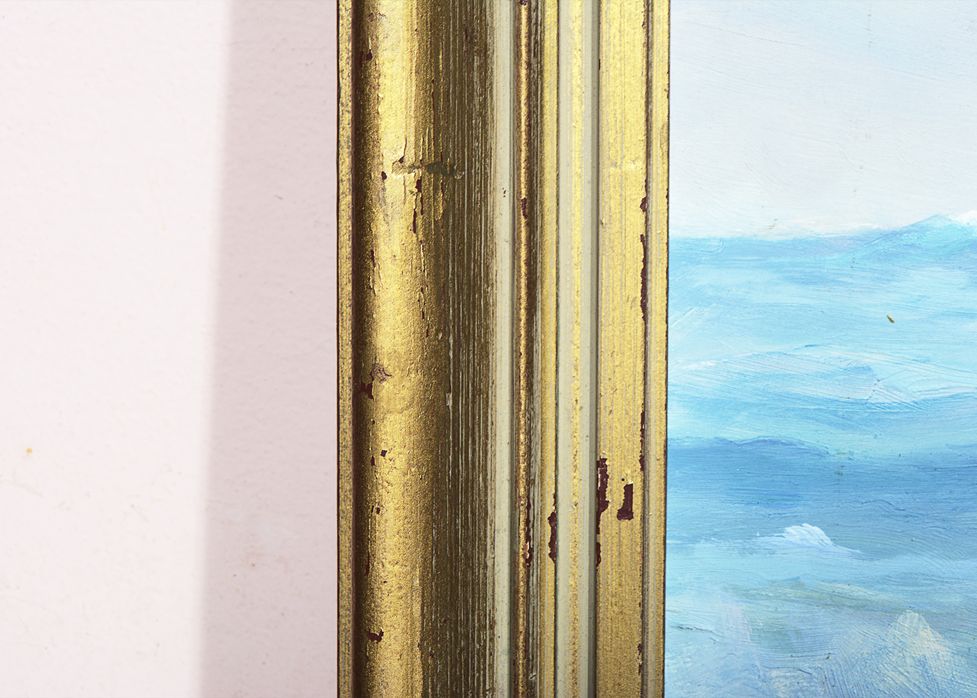 F.M. Moore Signed Original Oil Painting "Sea Rhythm"