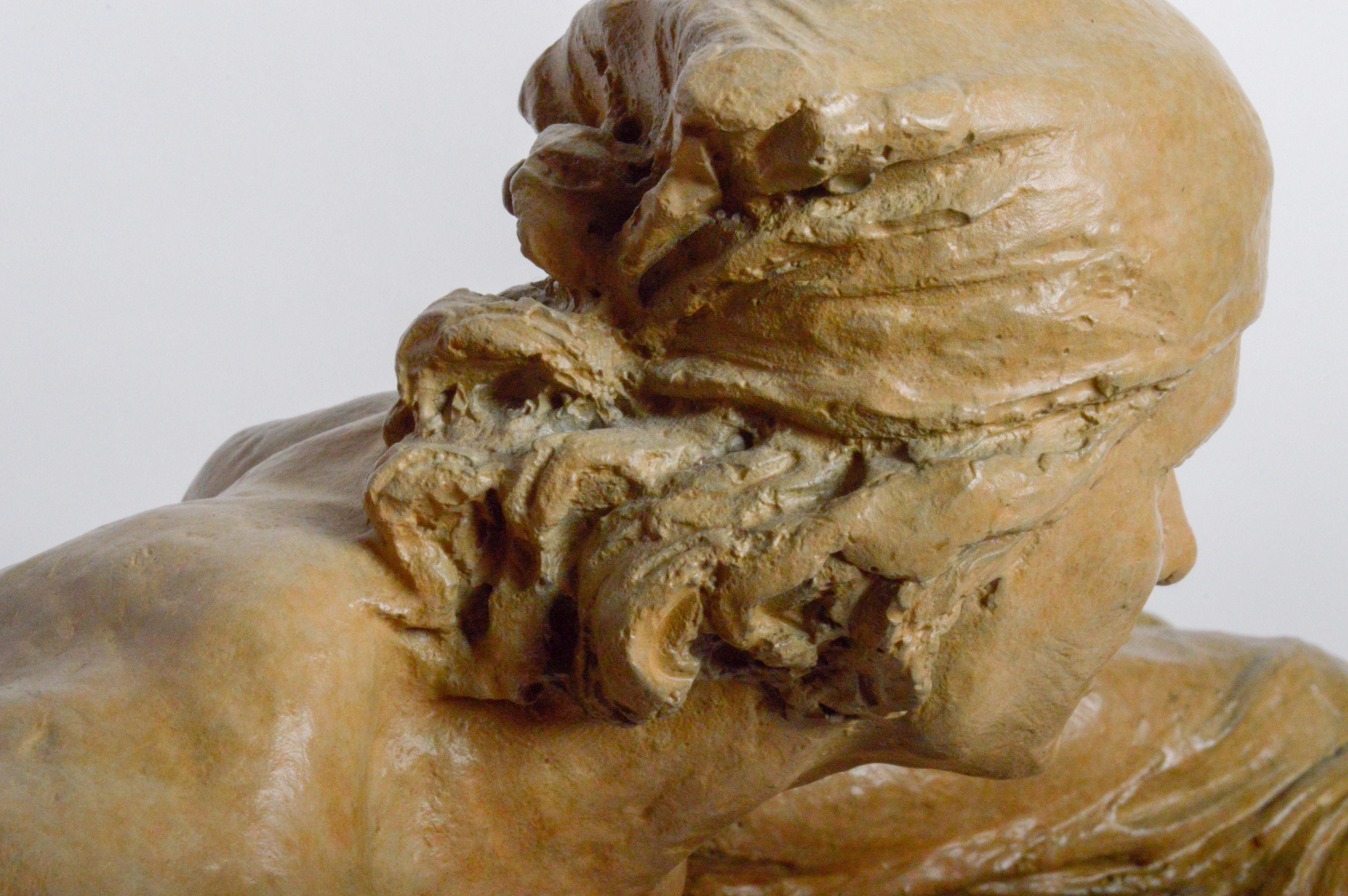 Tuan Nguyen Bronze Sculpture "Rendezvous Heroic"