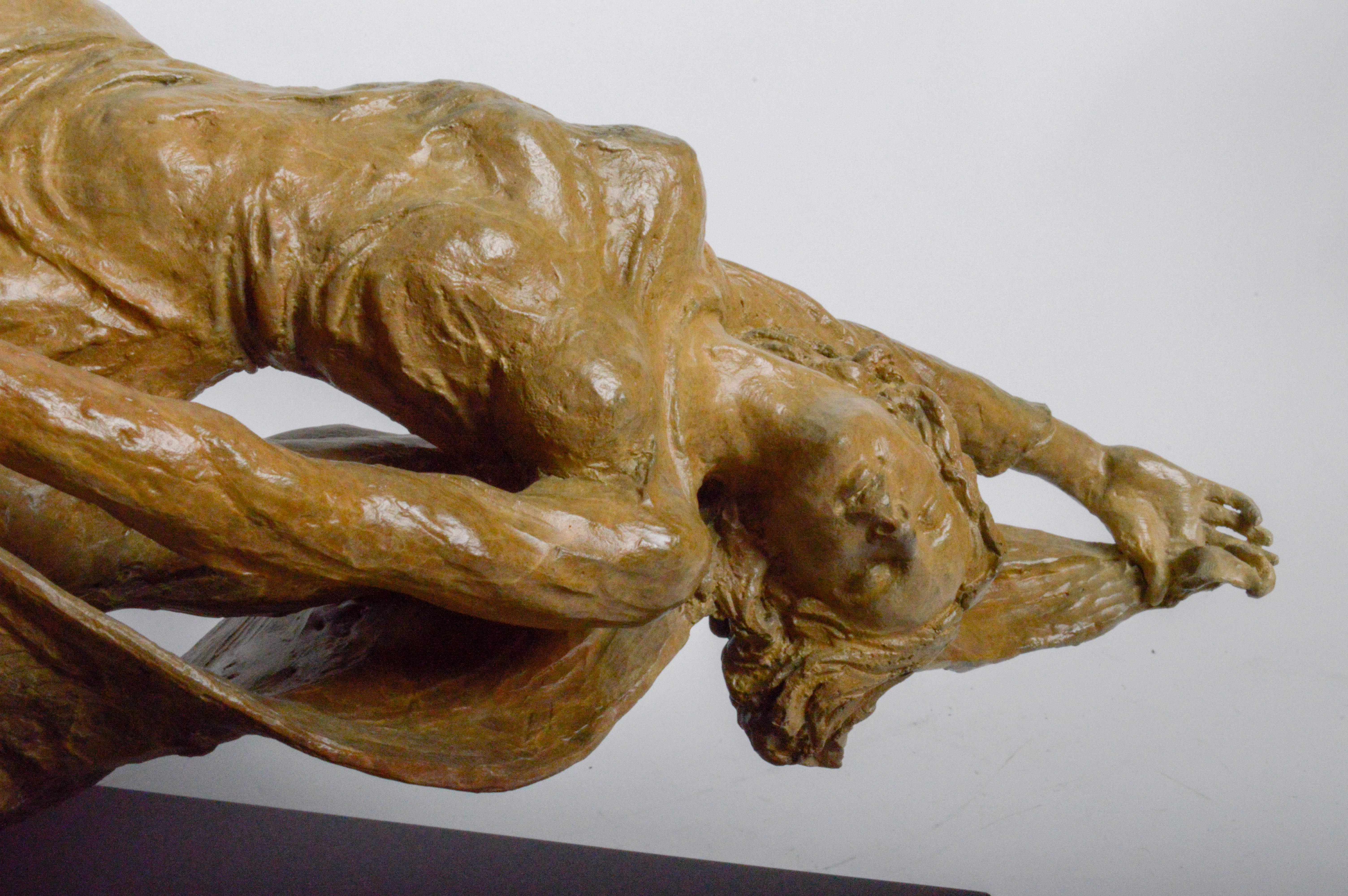 Tuan Nguyen Bronze Sculpture "Rendezvous Heroic"