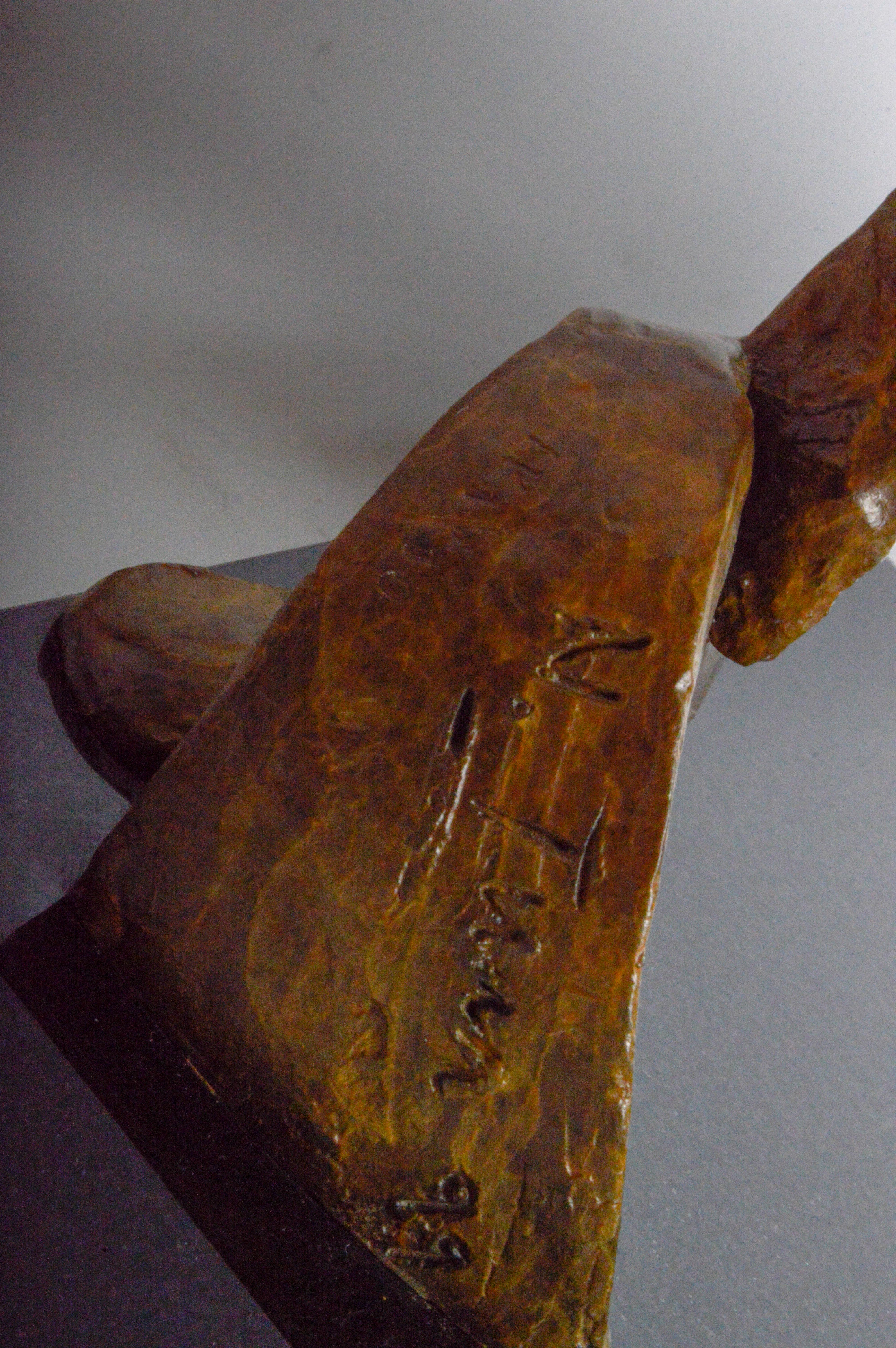 Tuan Nguyen Bronze Sculpture "Rendezvous Heroic"