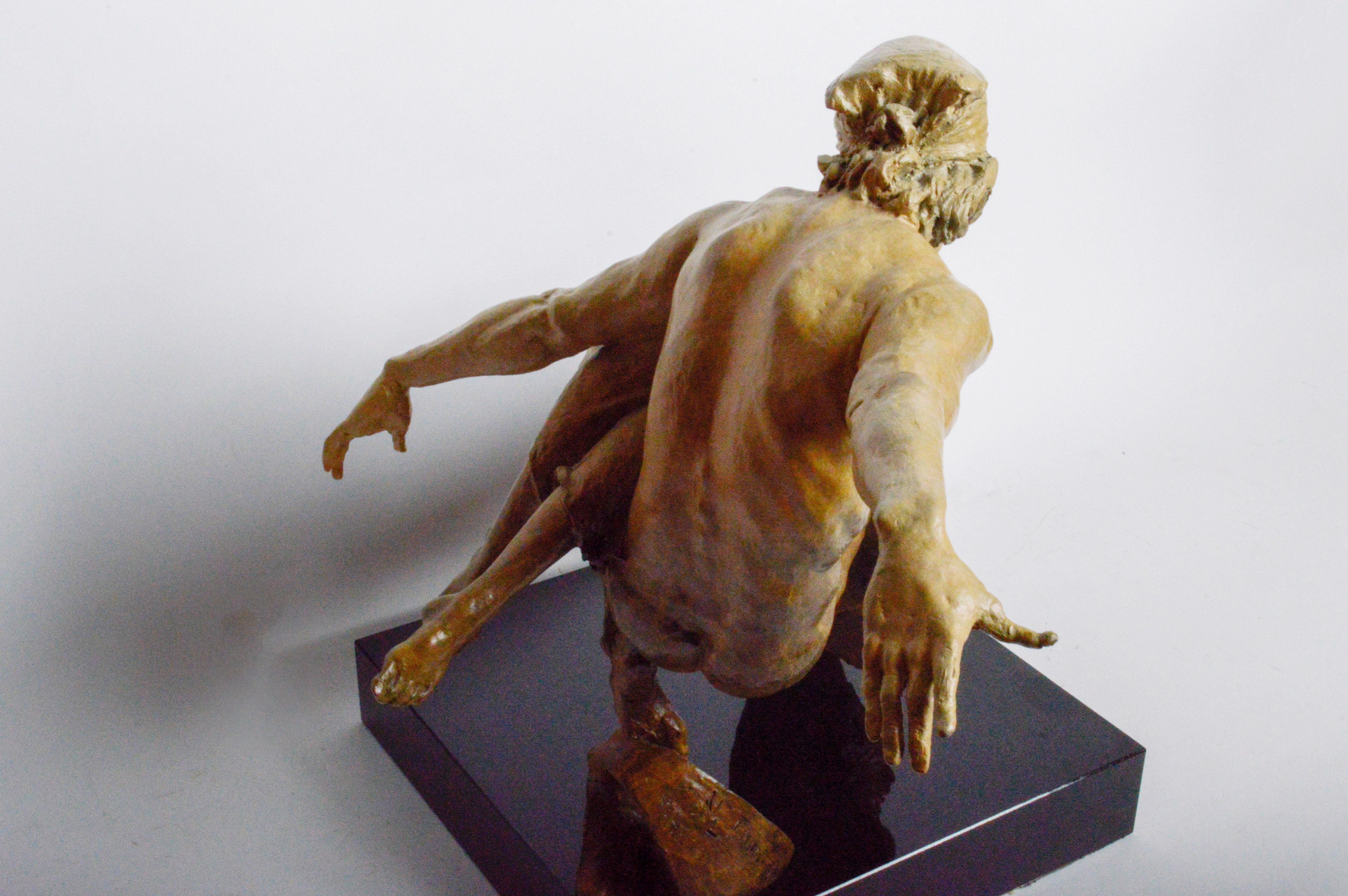 Tuan Nguyen Bronze Sculpture "Rendezvous Heroic"