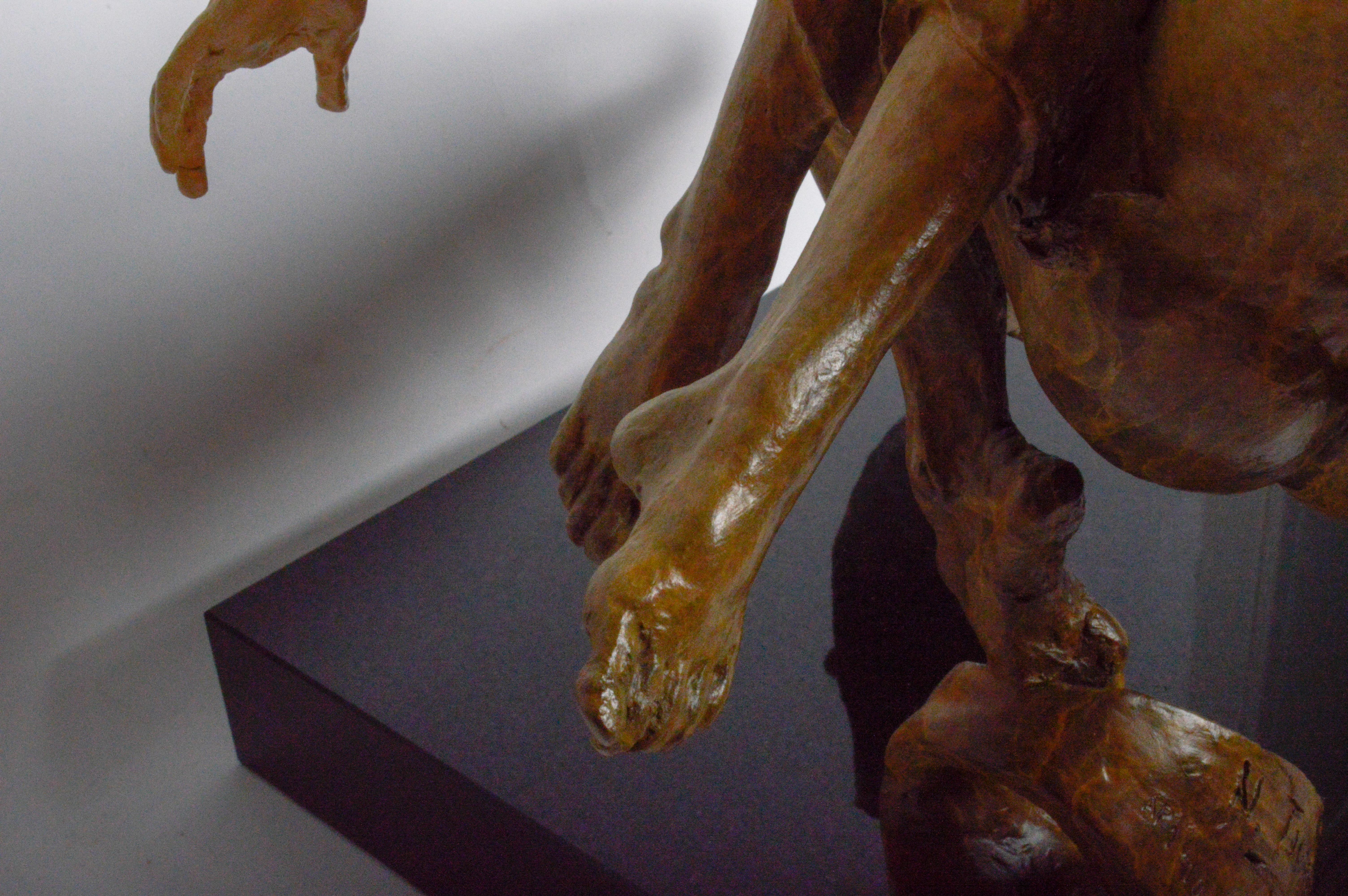 Tuan Nguyen Bronze Sculpture "Rendezvous Heroic"