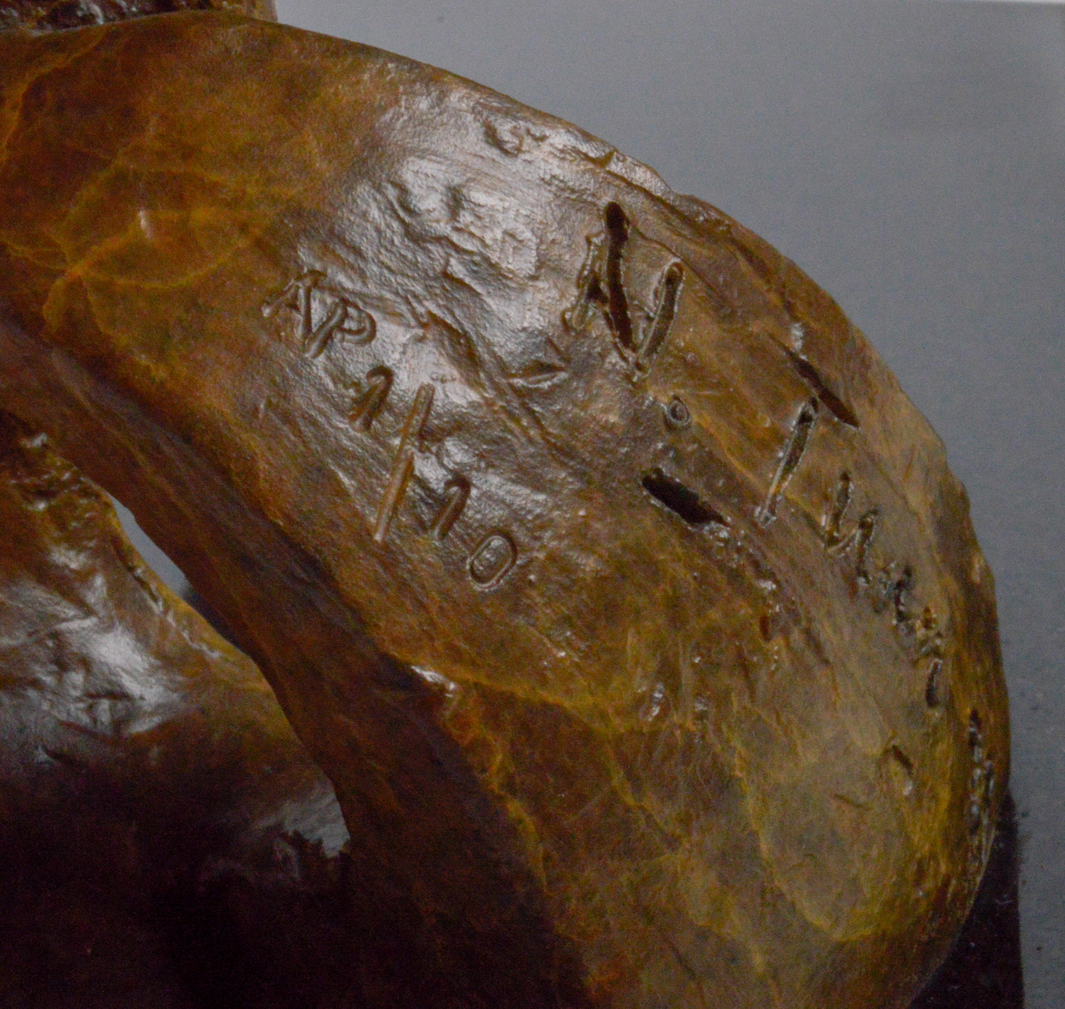 Tuan Nguyen Bronze Sculpture "Rendezvous Heroic"