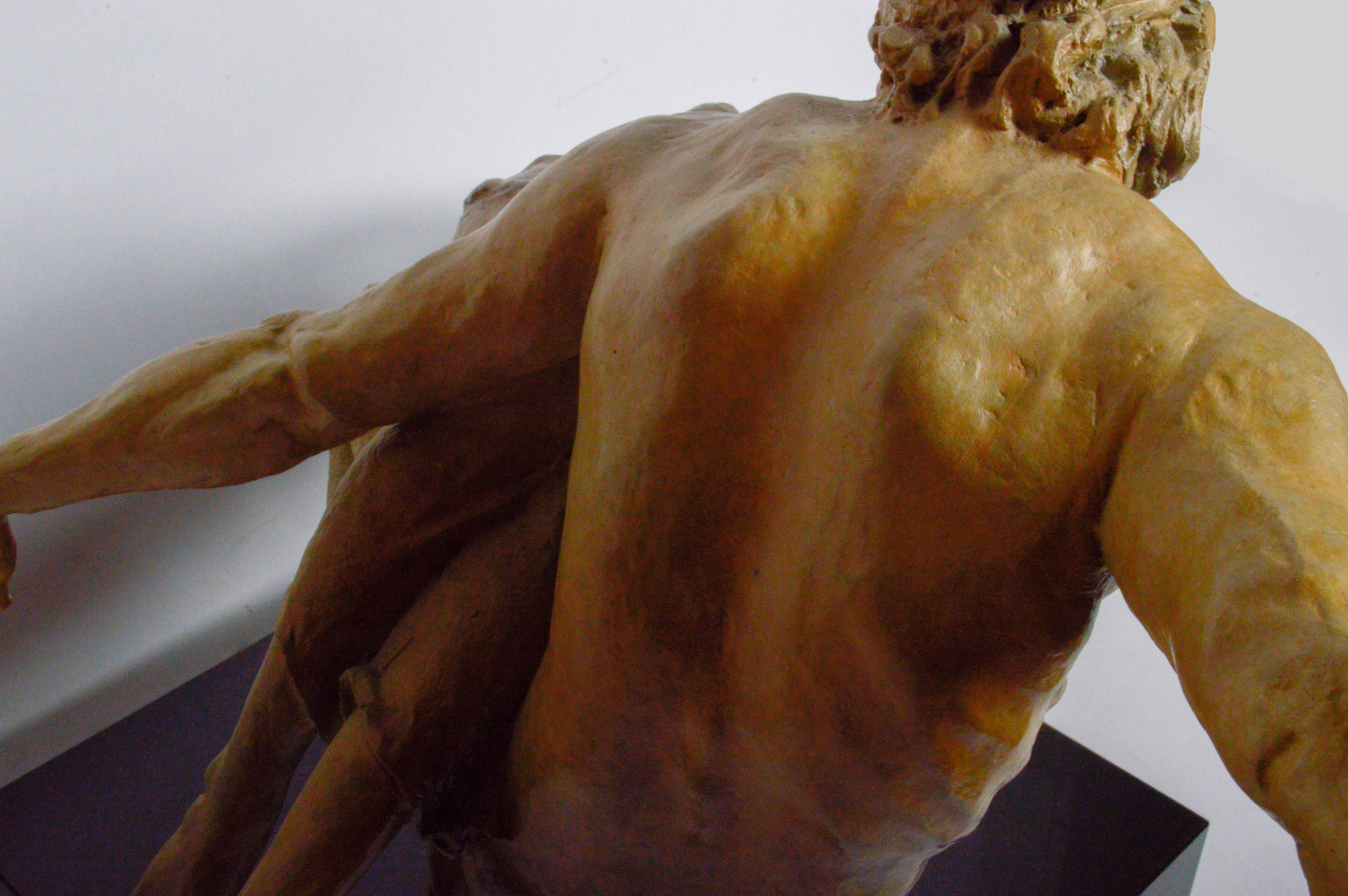 Tuan Nguyen Bronze Sculpture "Rendezvous Heroic"