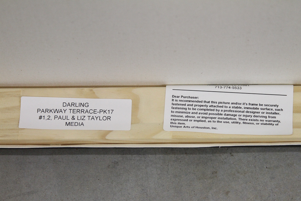 Pair of Black and White Offset Lithographs of Paul Newman and Liz Taylor