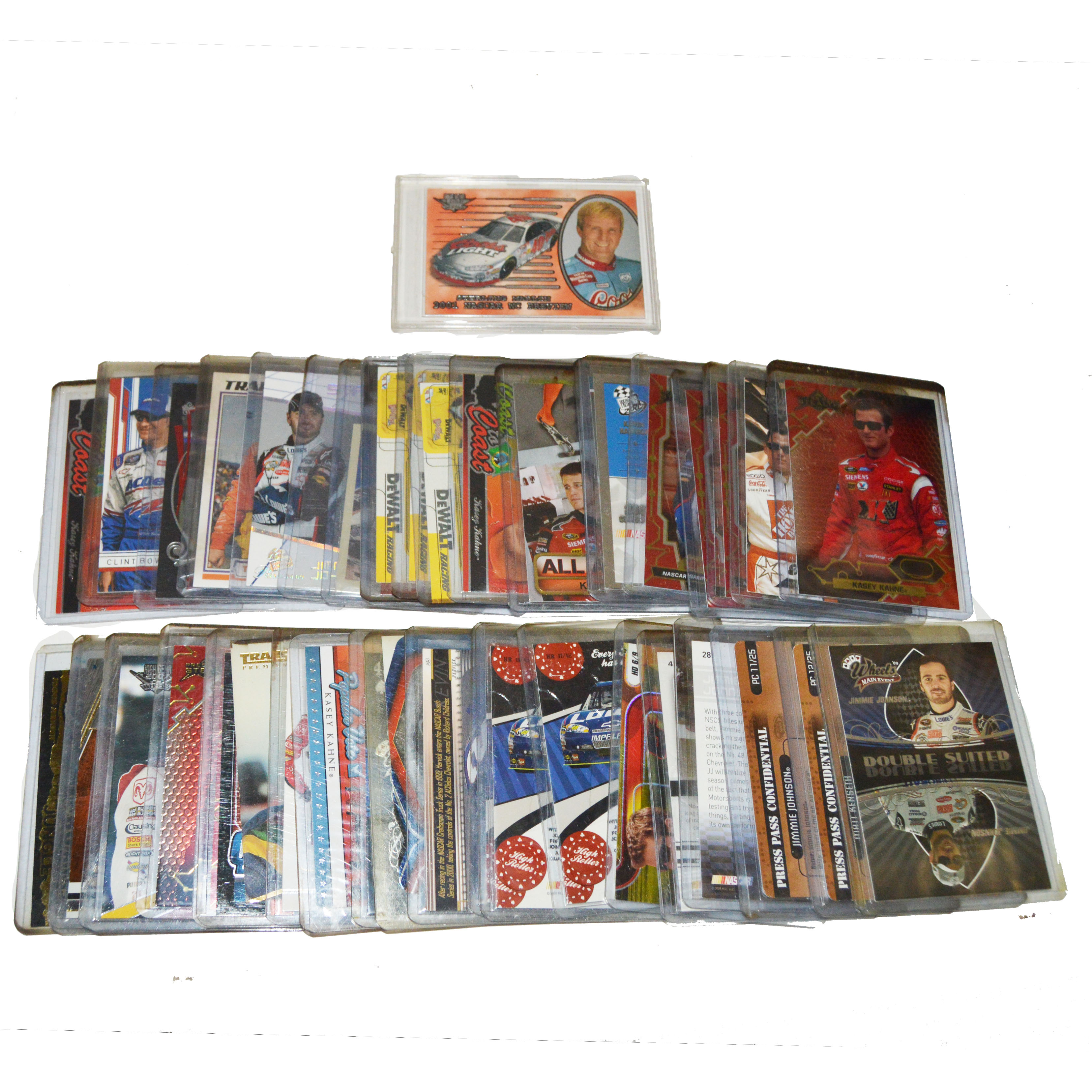 Collection of Racing Trading Cards