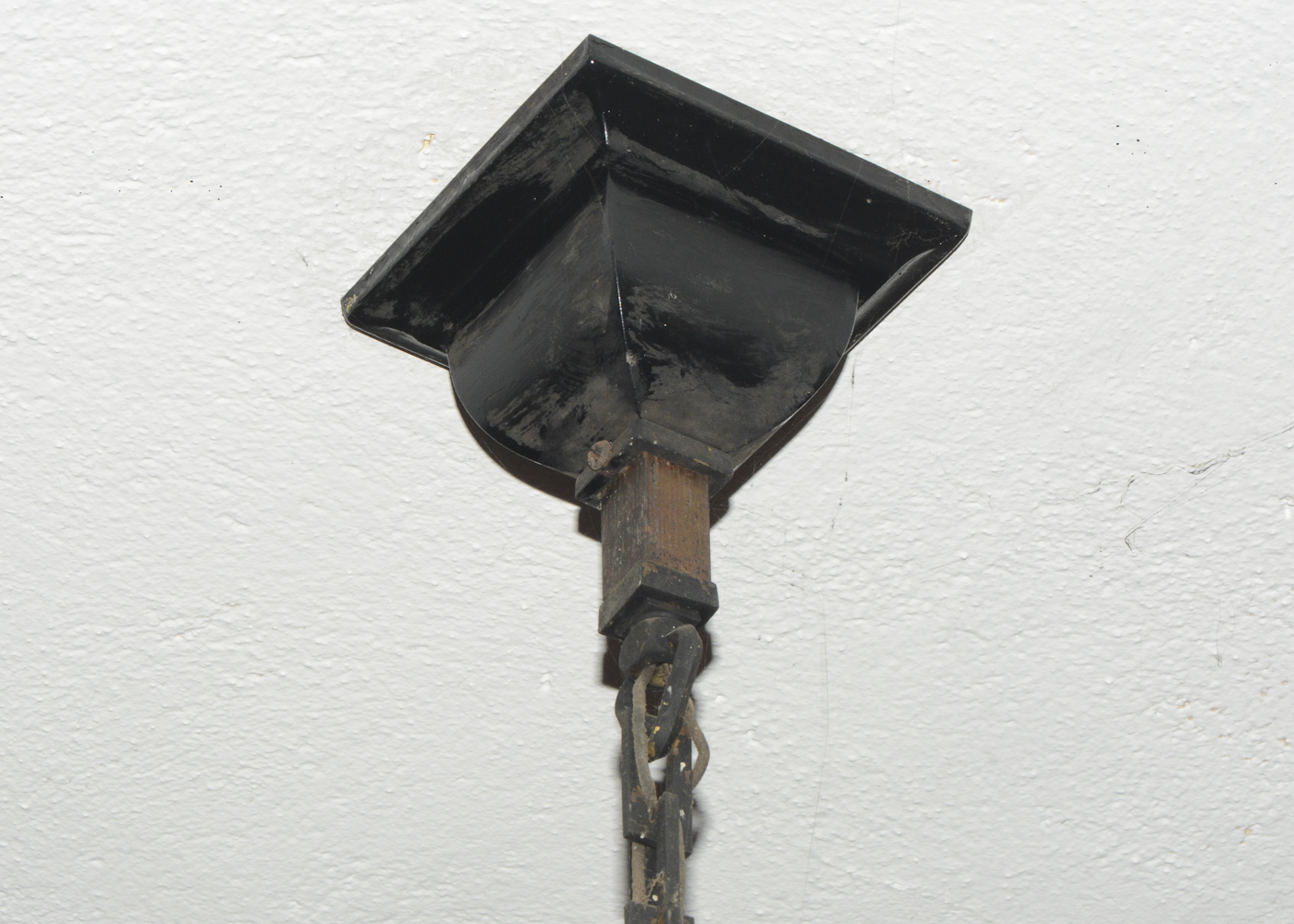 Pair of Stained Glass Pendant Lights