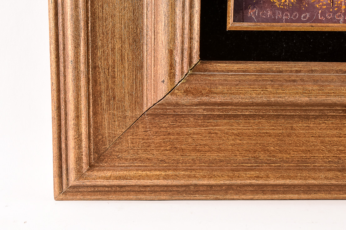 Roland "Kickapoo" Logan Oil Painting on Board