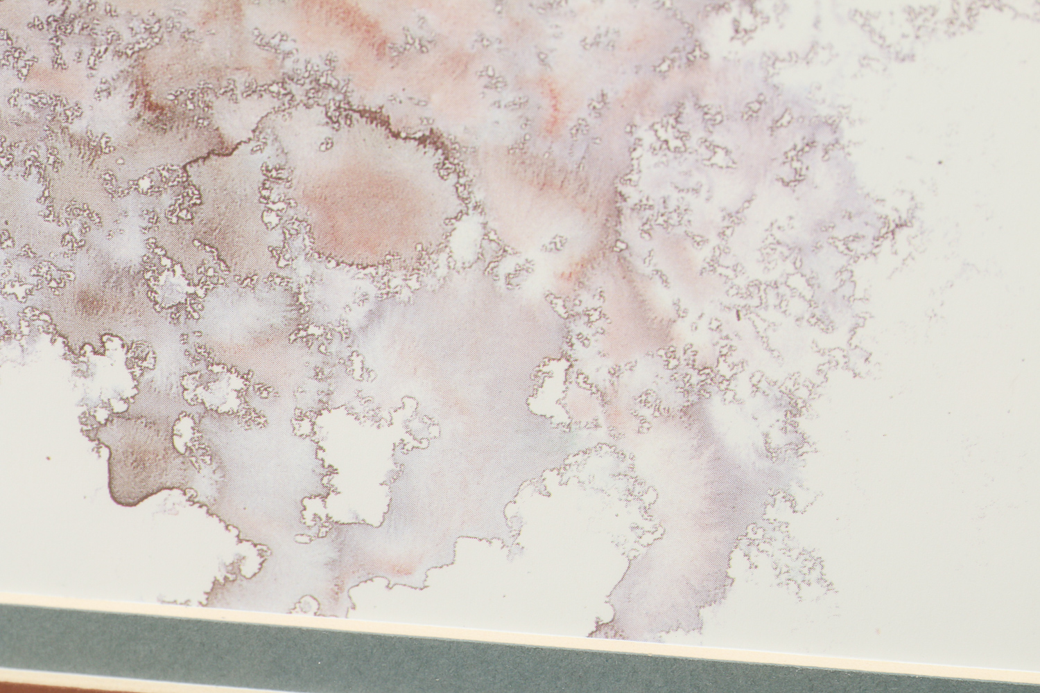 Adin Shade Signed Original Watercolor of Waterfall