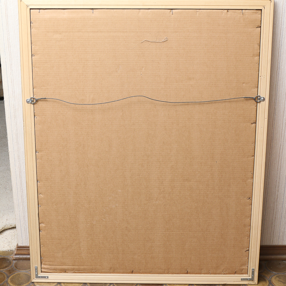 Adin Shade Signed Original Watercolor of Waterfall