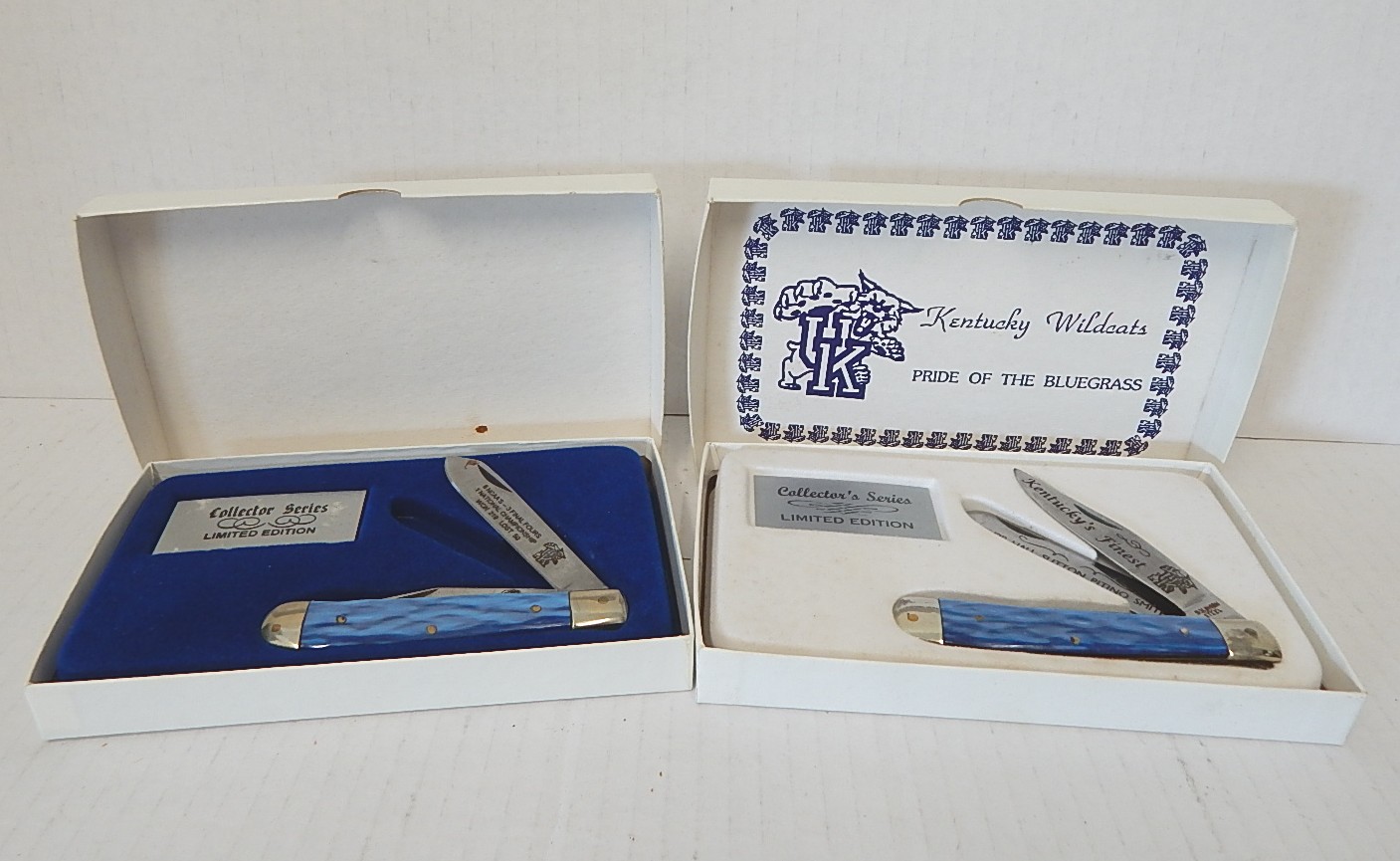 Two Collector's Series Knives - UK Kentucky Wildcats, Pitino