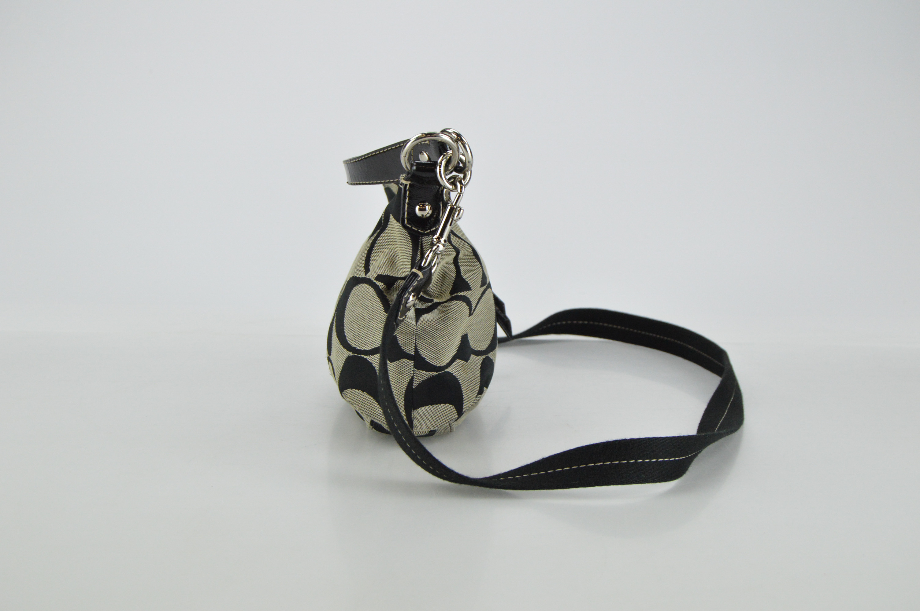 Coach Signature Stripe Demi Bag