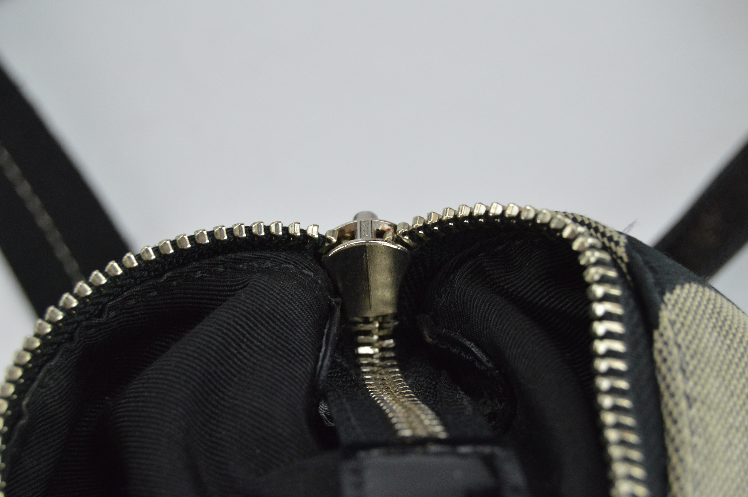 Coach Signature Stripe Demi Bag