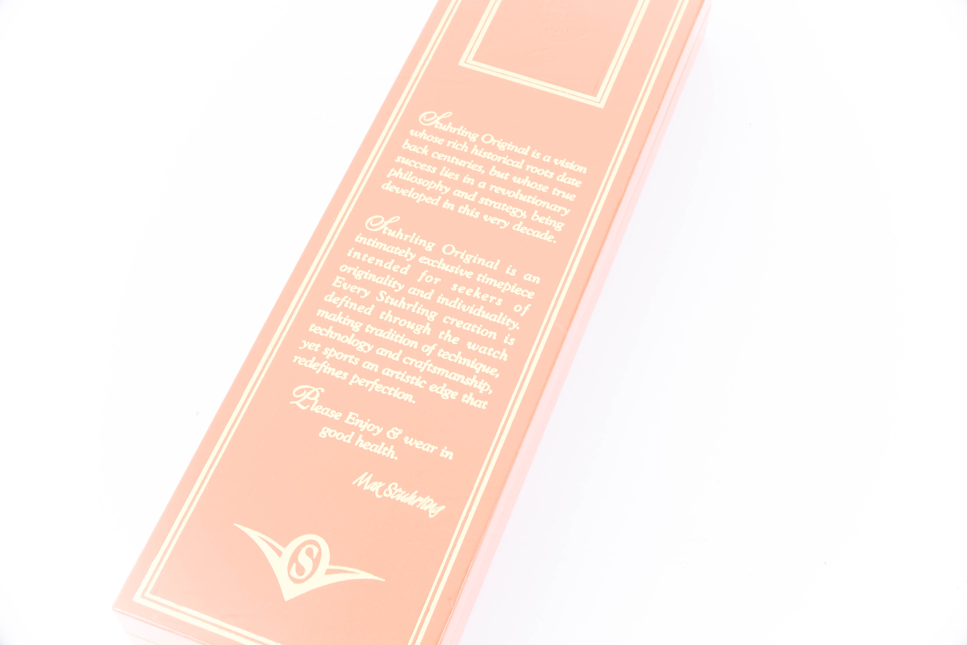 New in Box Stuhrling Original Skeleton Movement Automatic Watch