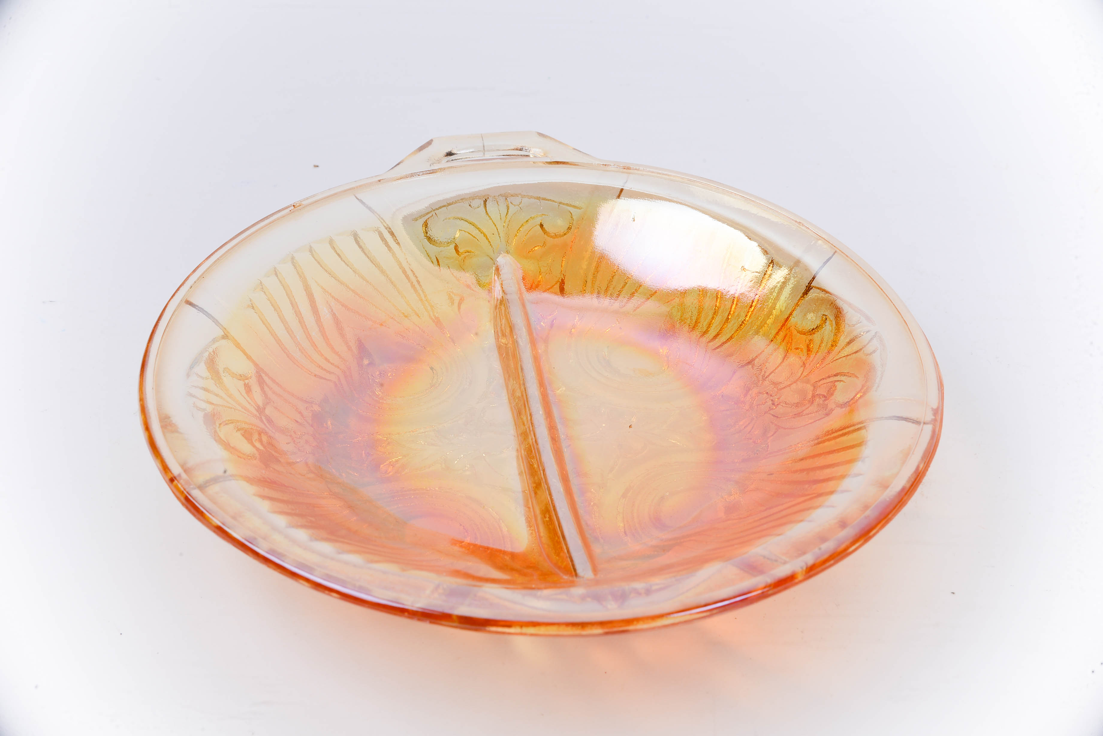 Vintage Carnival Glass and Indiana Amber Glass