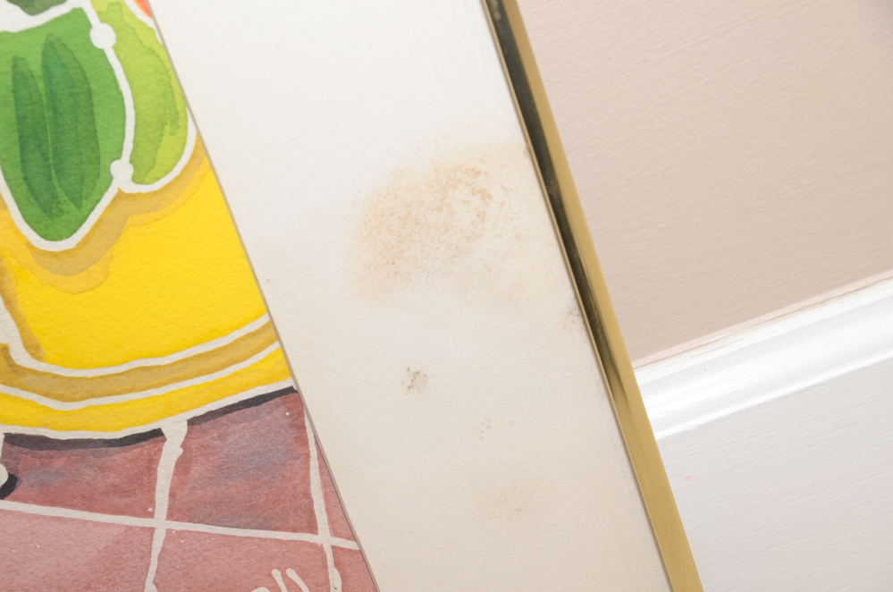 Bernice Duvall "Garden Room" Wax Resist Watercolor