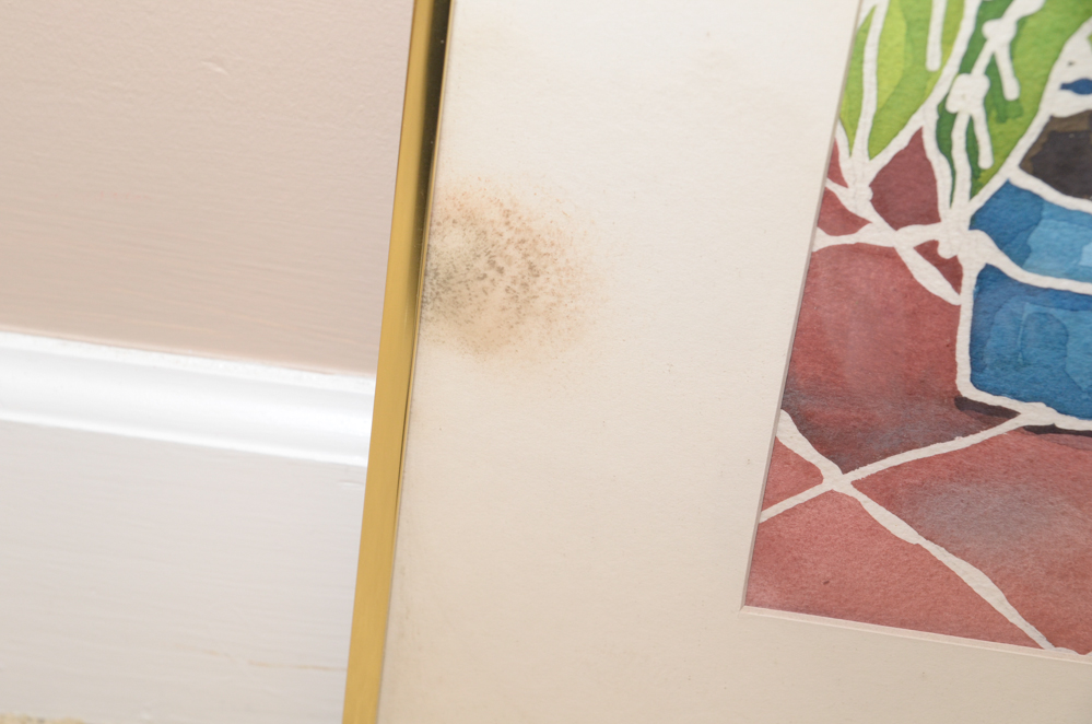 Bernice Duvall "Garden Room" Wax Resist Watercolor