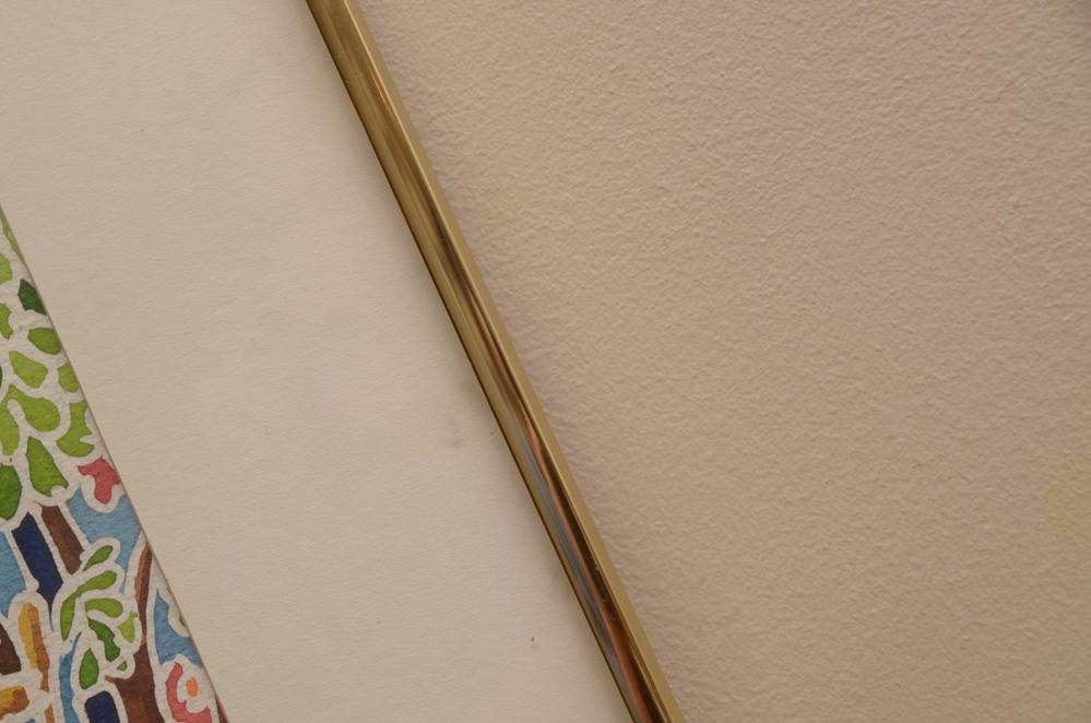 Bernice Duvall "Garden Room" Wax Resist Watercolor