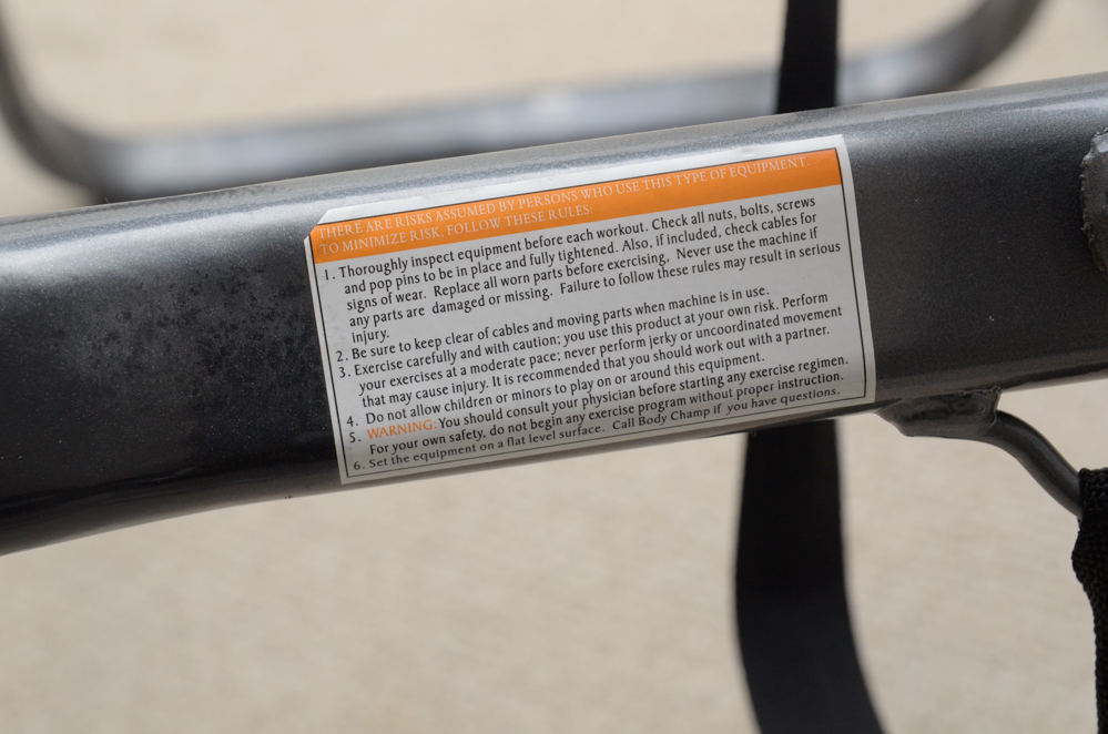 BodyFit by Sports Authority Inversion Table