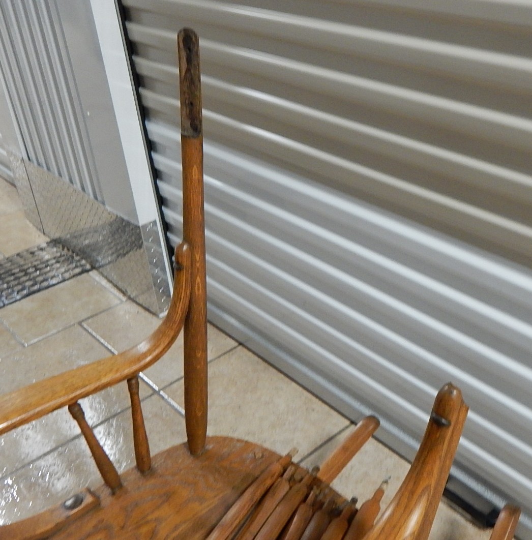Mid 1800's Oak Rocking Chair - Project