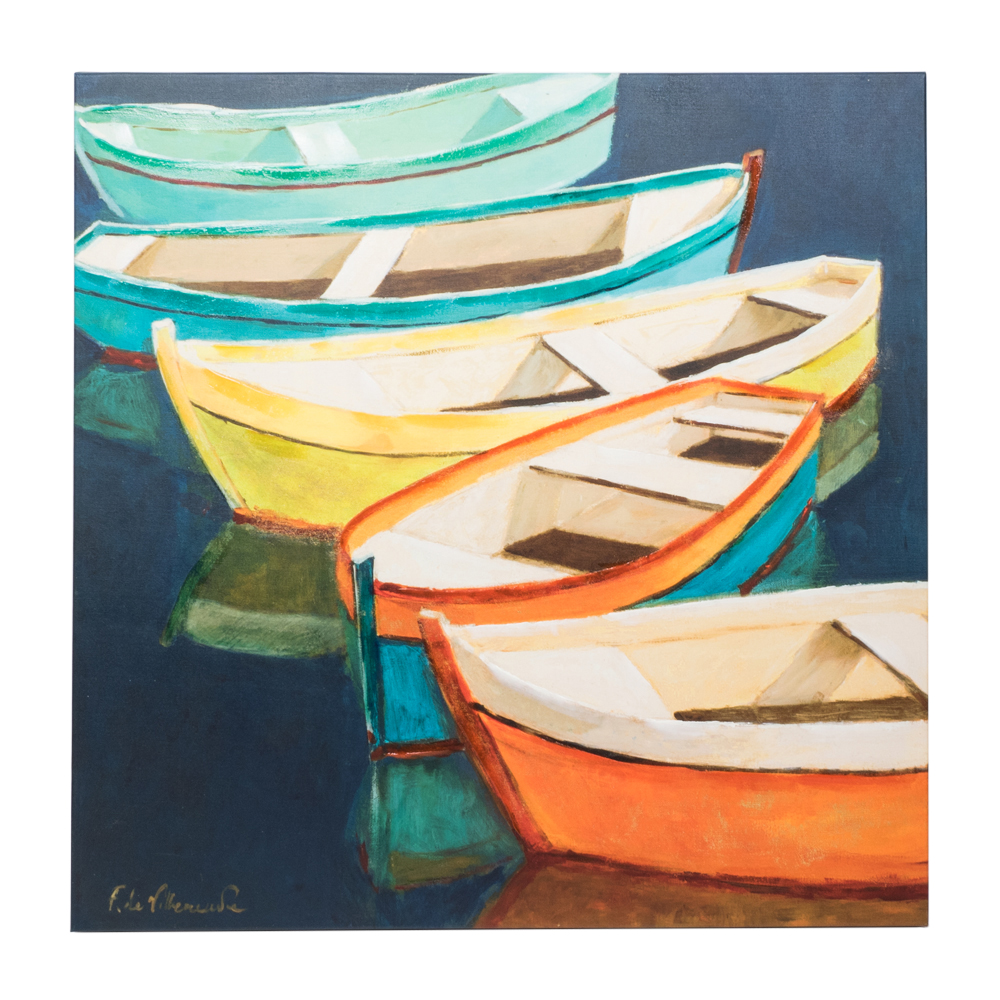 Fabrice de Villeneuve Mixed Media Print on Canvas