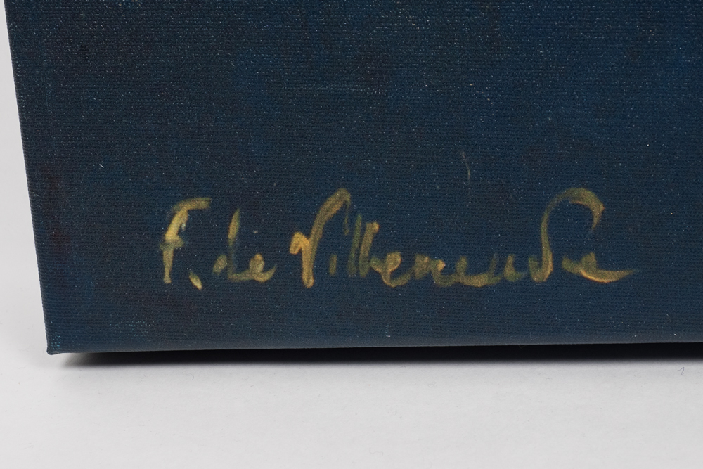 Fabrice de Villeneuve Mixed Media Print on Canvas