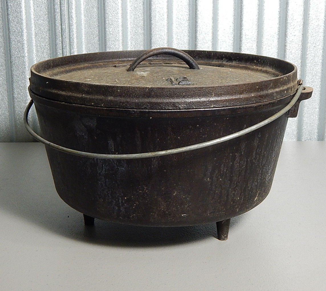 Vintage Lodge Cast Iron Kettle