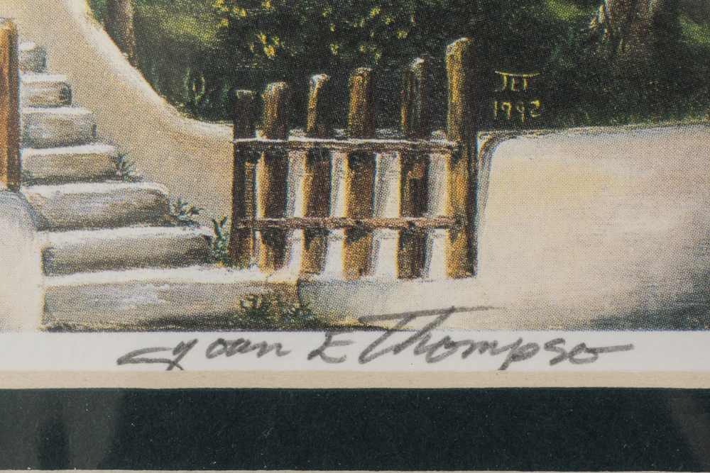 Joan E. Thompson Offset Lithographs