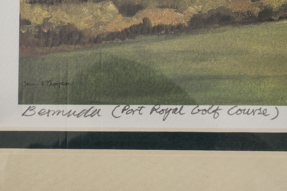 Joan E. Thompson Offset Lithographs