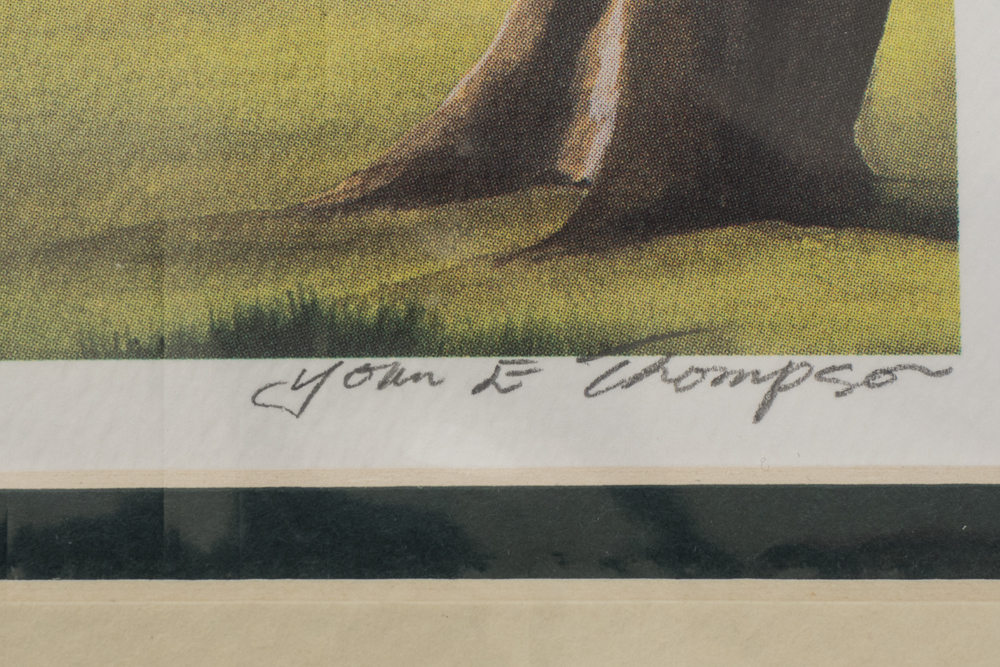 Joan E. Thompson Offset Lithographs