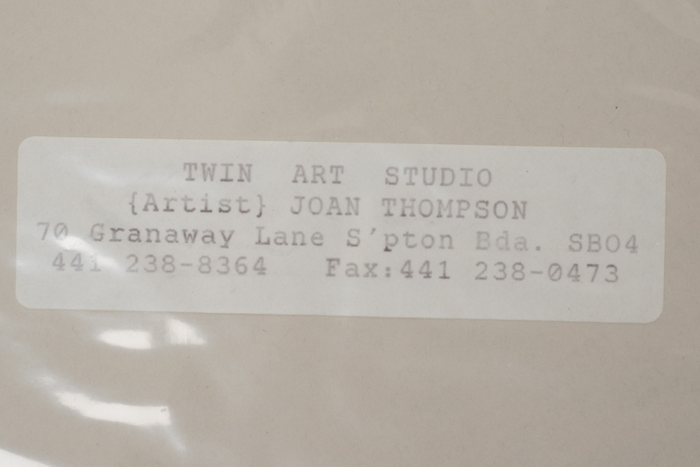 Joan E. Thompson Offset Lithographs