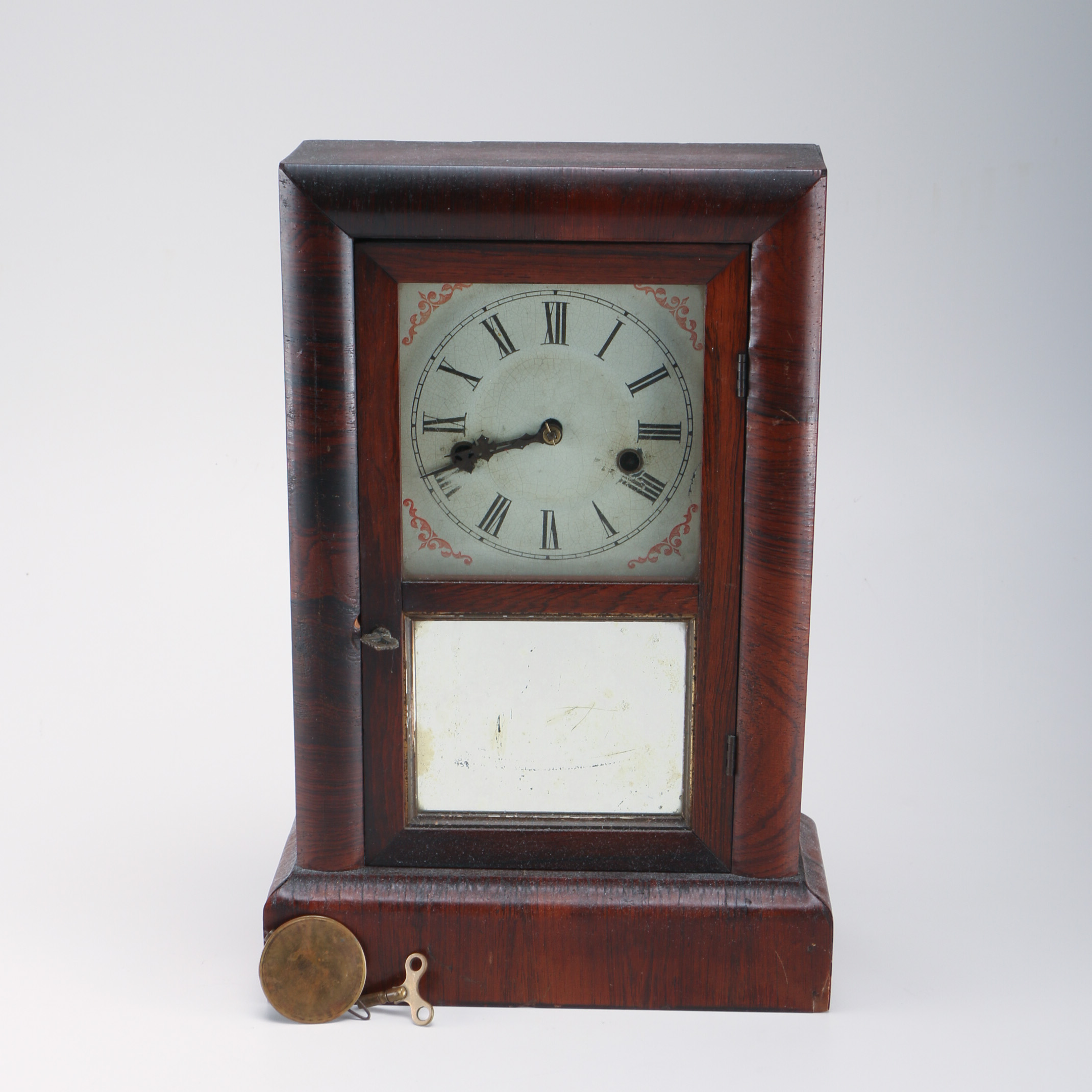 Vintage Ansonia Wooden Mantle Clock