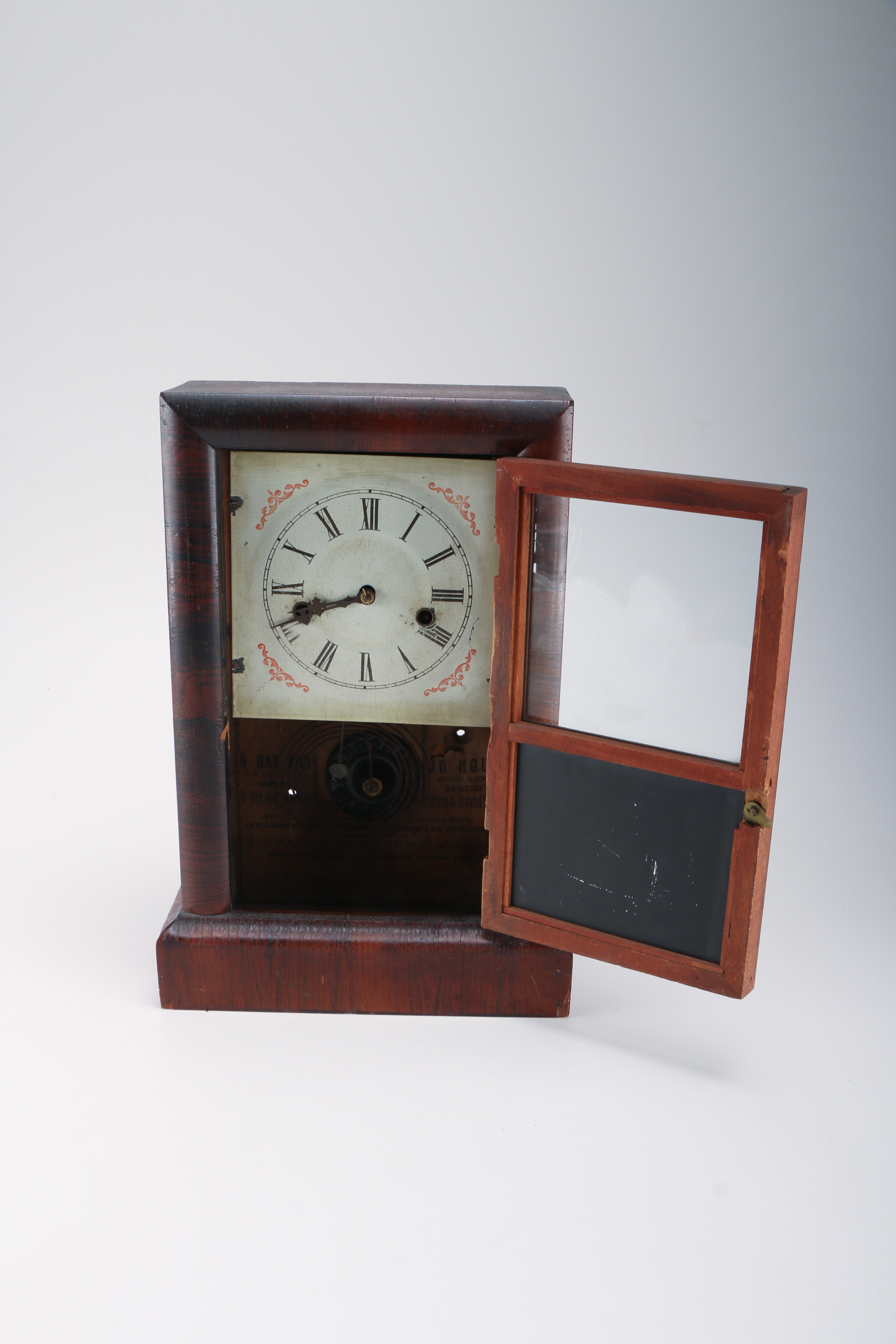 Vintage Ansonia Wooden Mantle Clock
