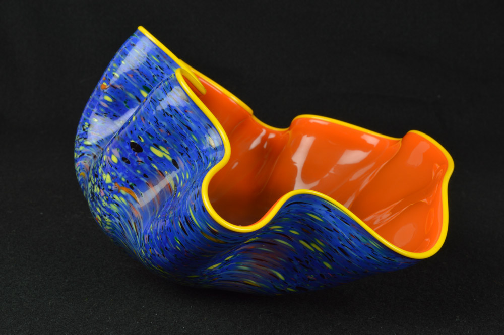 Dale Chihuly Original Art Glass Sculpture "Starlight Seaform Macchia"