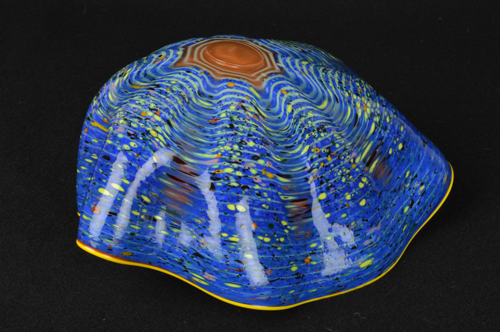 Dale Chihuly Original Art Glass Sculpture "Starlight Seaform Macchia"