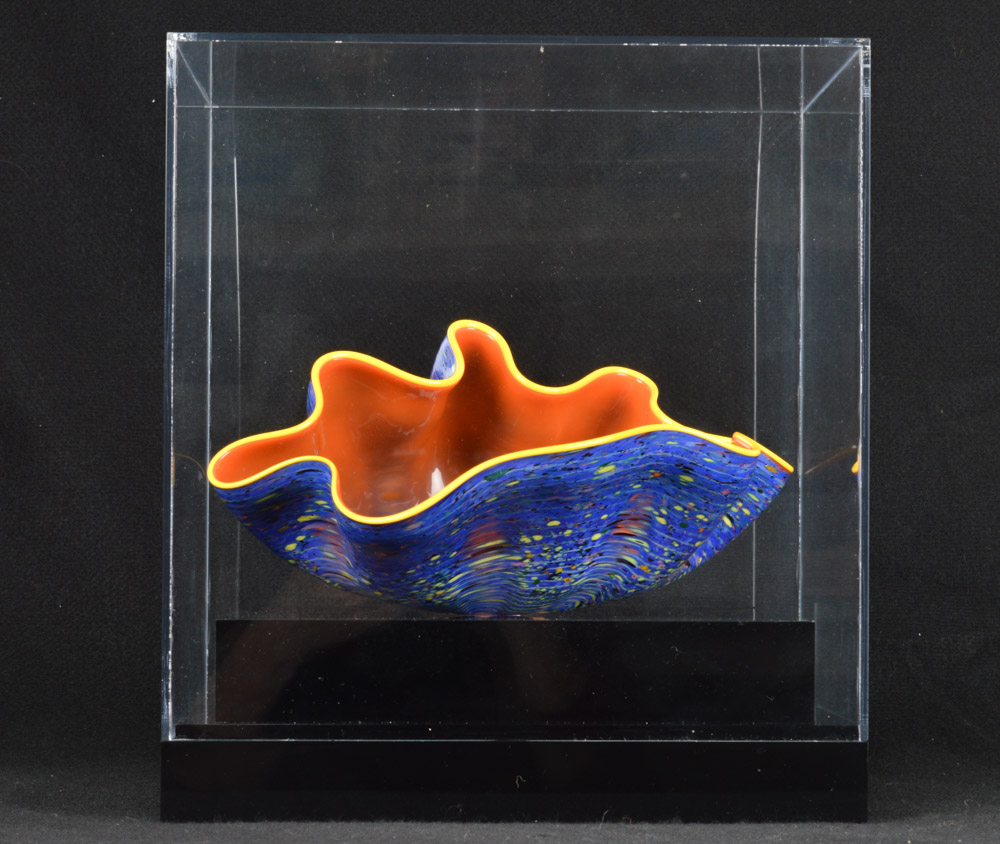 Dale Chihuly Original Art Glass Sculpture "Starlight Seaform Macchia"