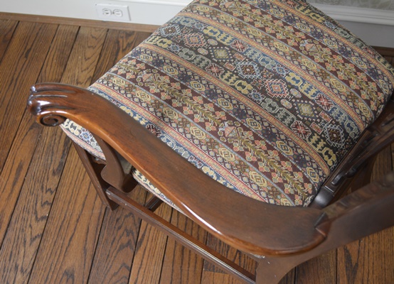 Ethan Allen Chippendale Style Dining Room Chairs