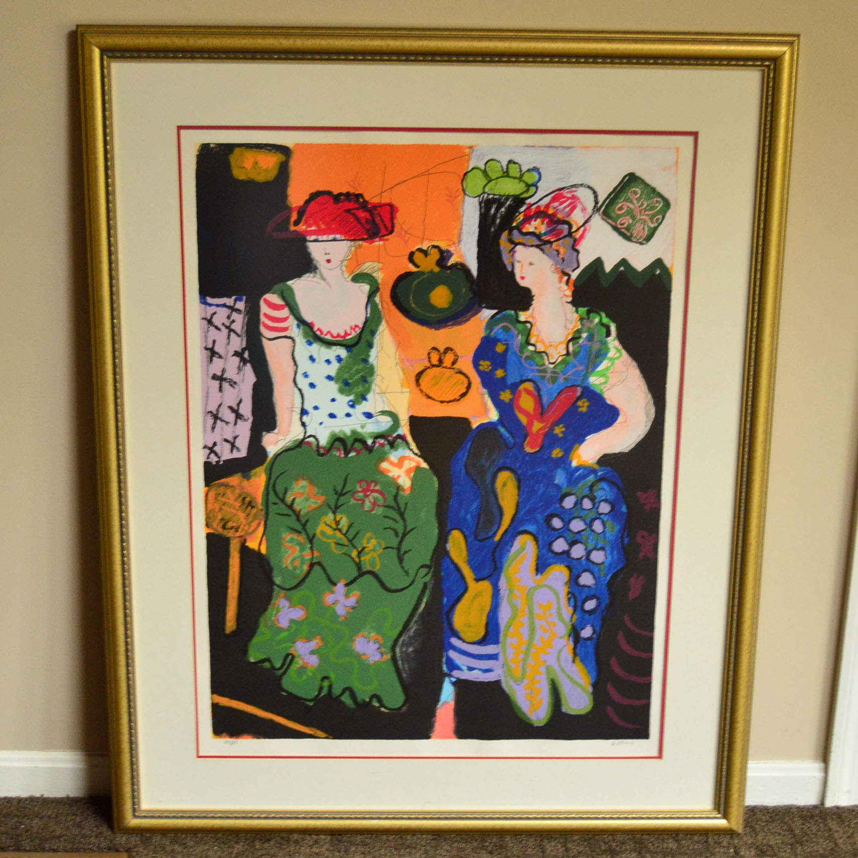 Bracha Guy Signed Limited Edition Serigraph "Friendship"