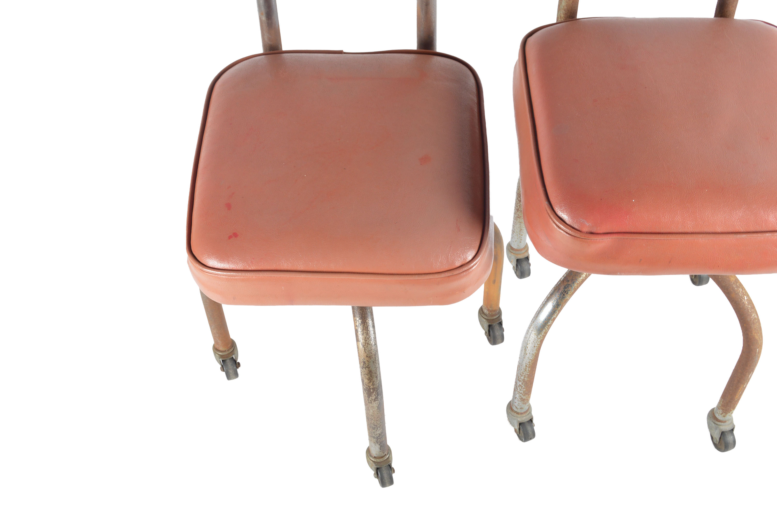 Typing Table and Rolling Office Chairs