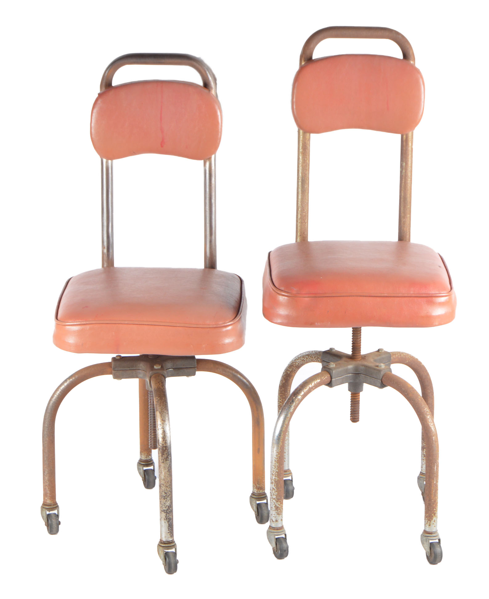 Typing Table and Rolling Office Chairs