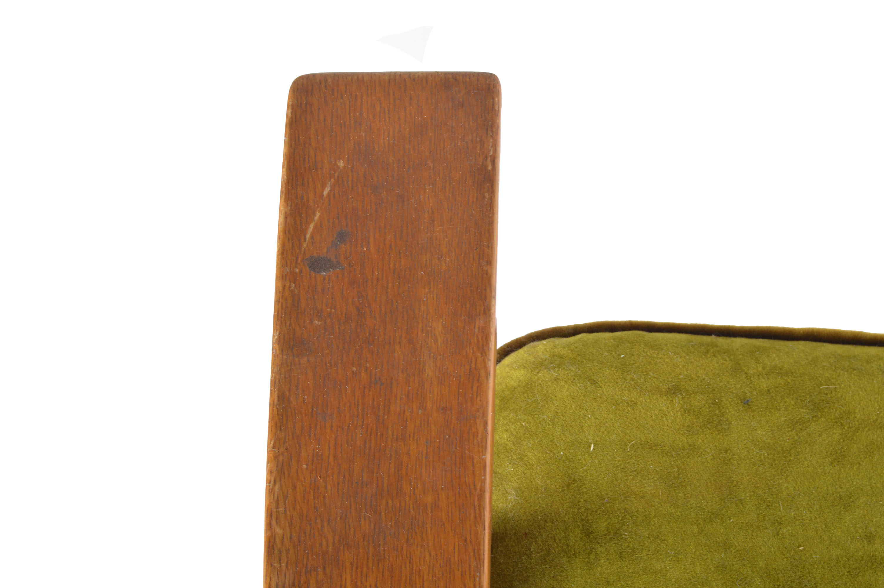 Mission Style Oak Rocker