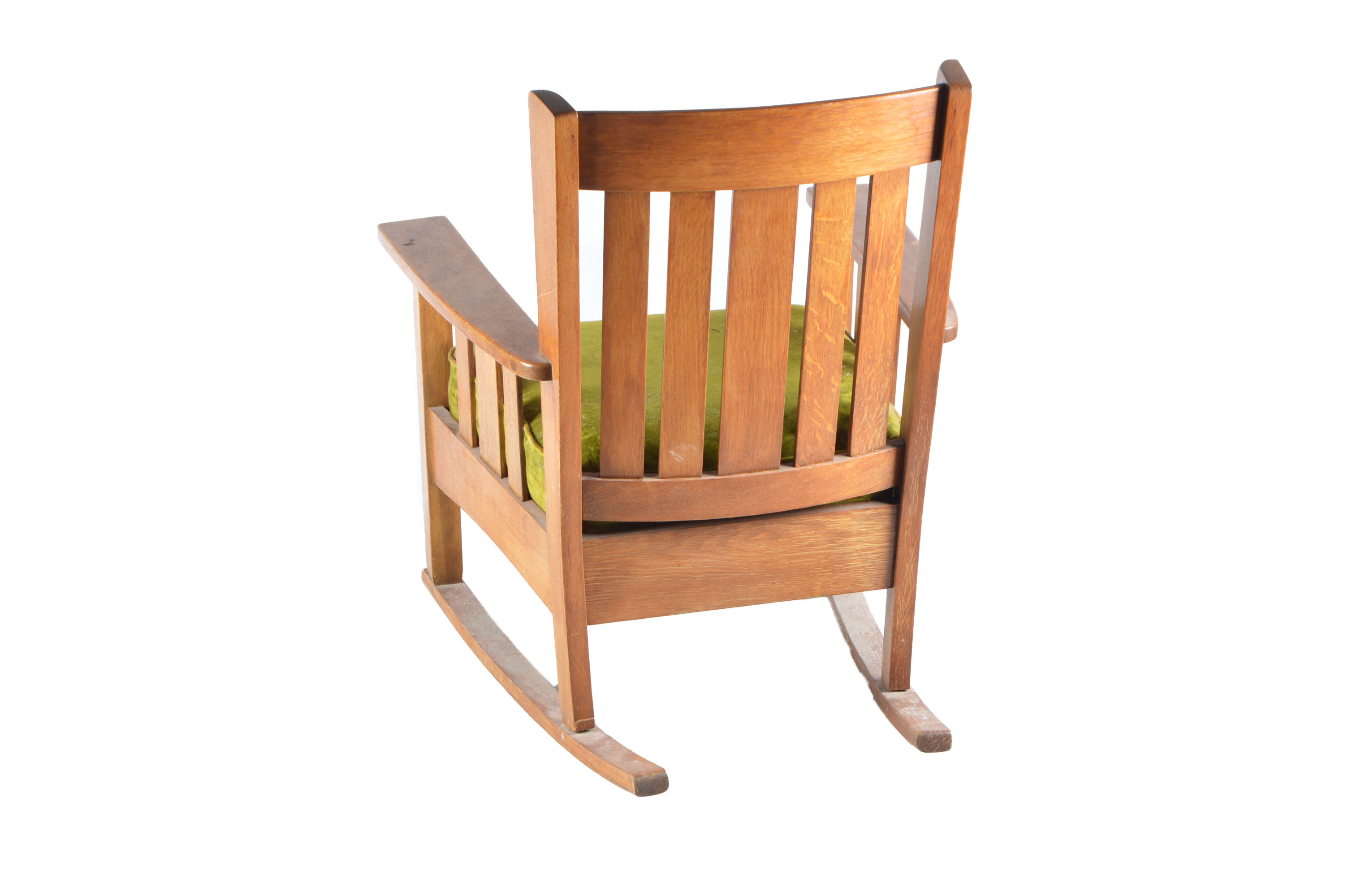 Mission Style Oak Rocker